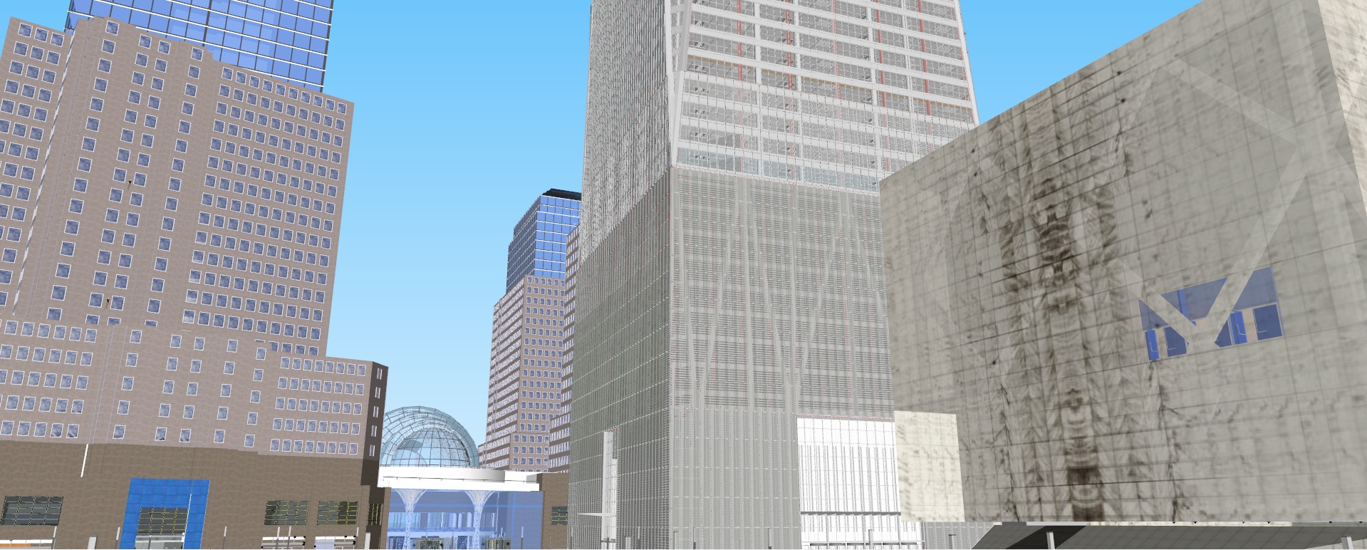 One World Trade Center Area 3D model_72