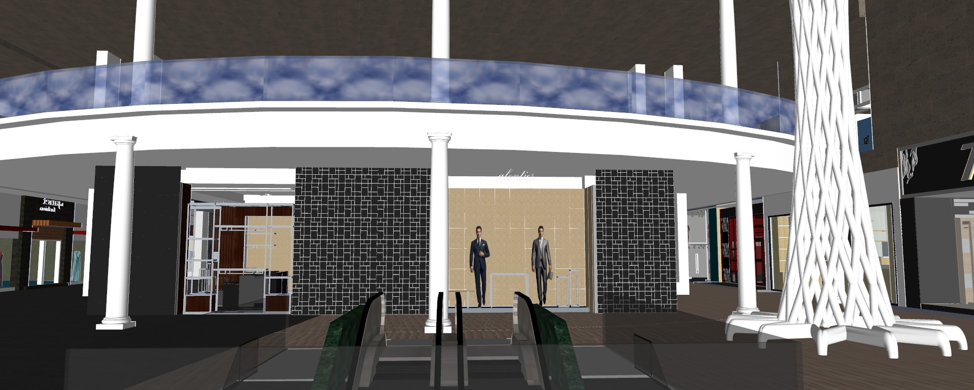 One World Trade Center Area 3D model_23