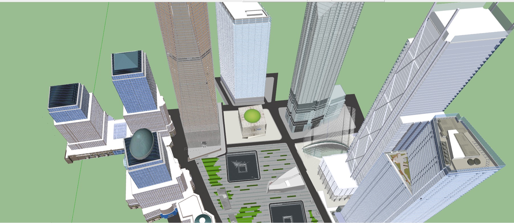 One World Trade Center Area 3D model_71