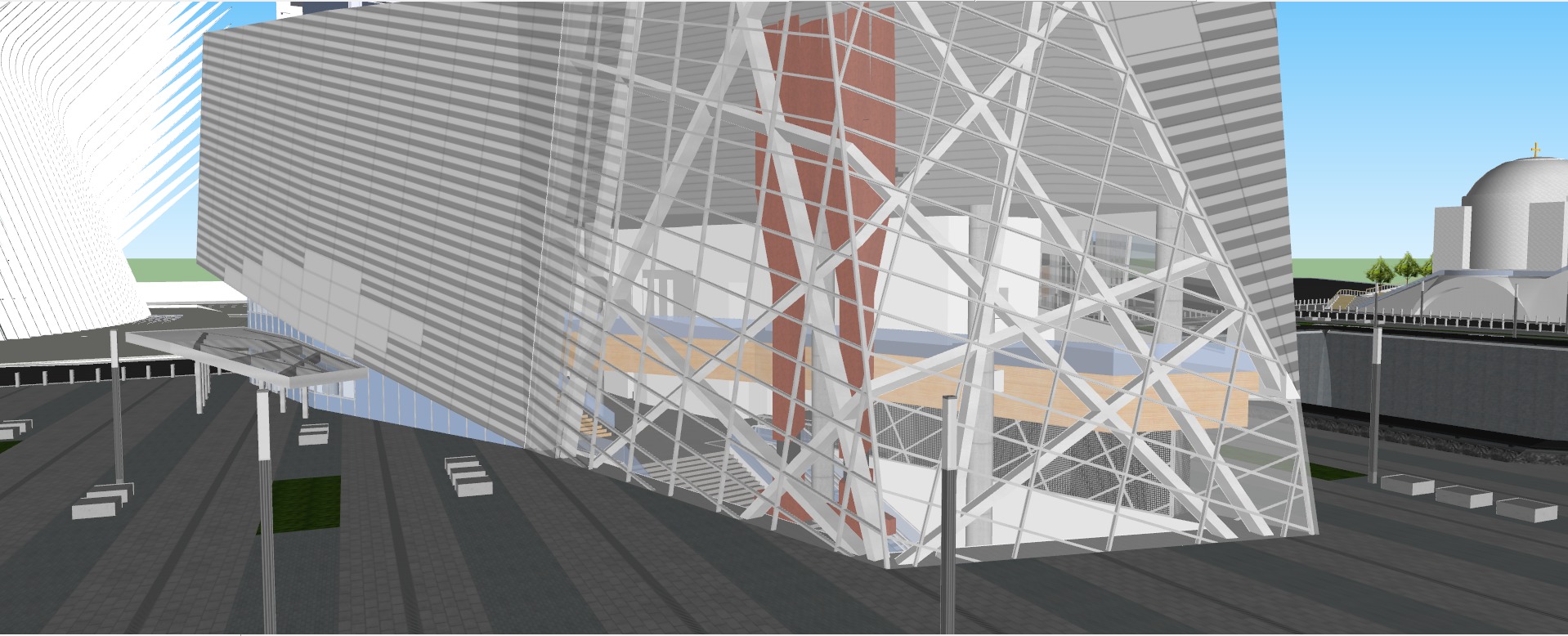 One World Trade Center Area 3D model_15