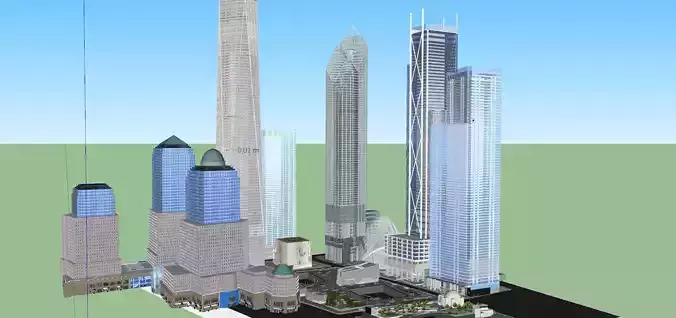 One World Trade Center Area