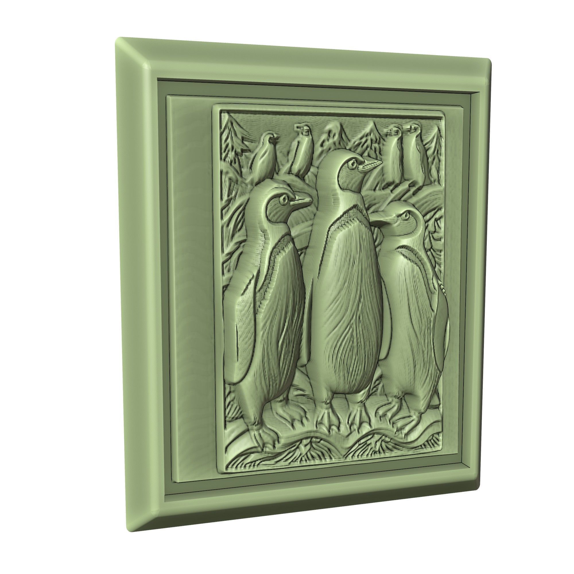 Penguin Animal 3D print model_3