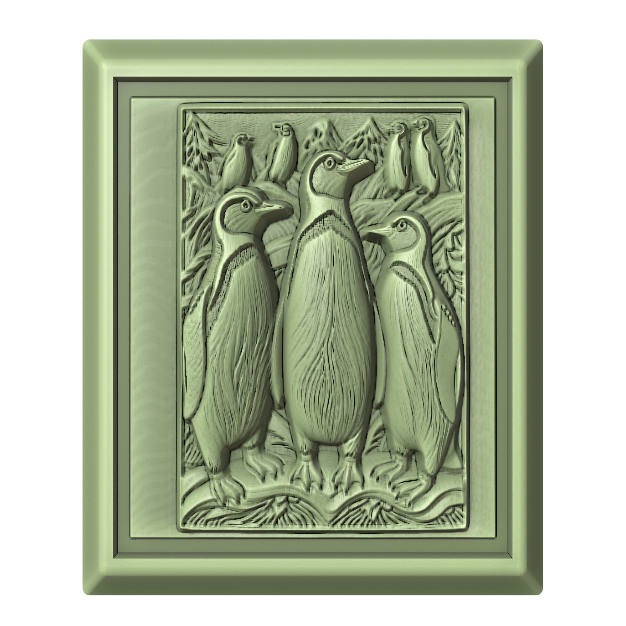 Penguin Animal 3D print model_2