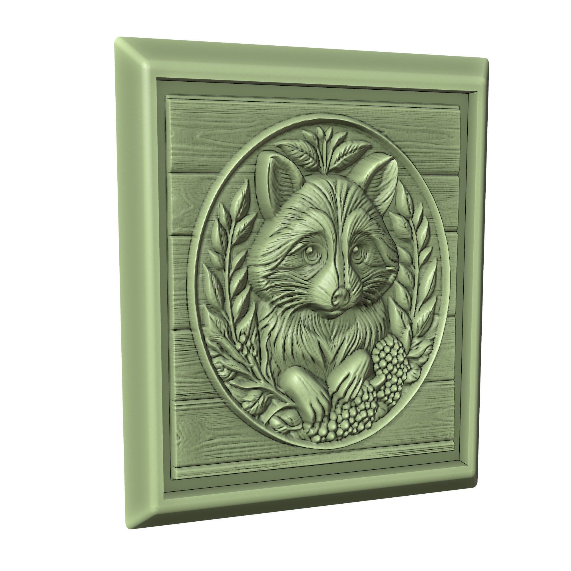 Raccoon Animal 3D print model_3