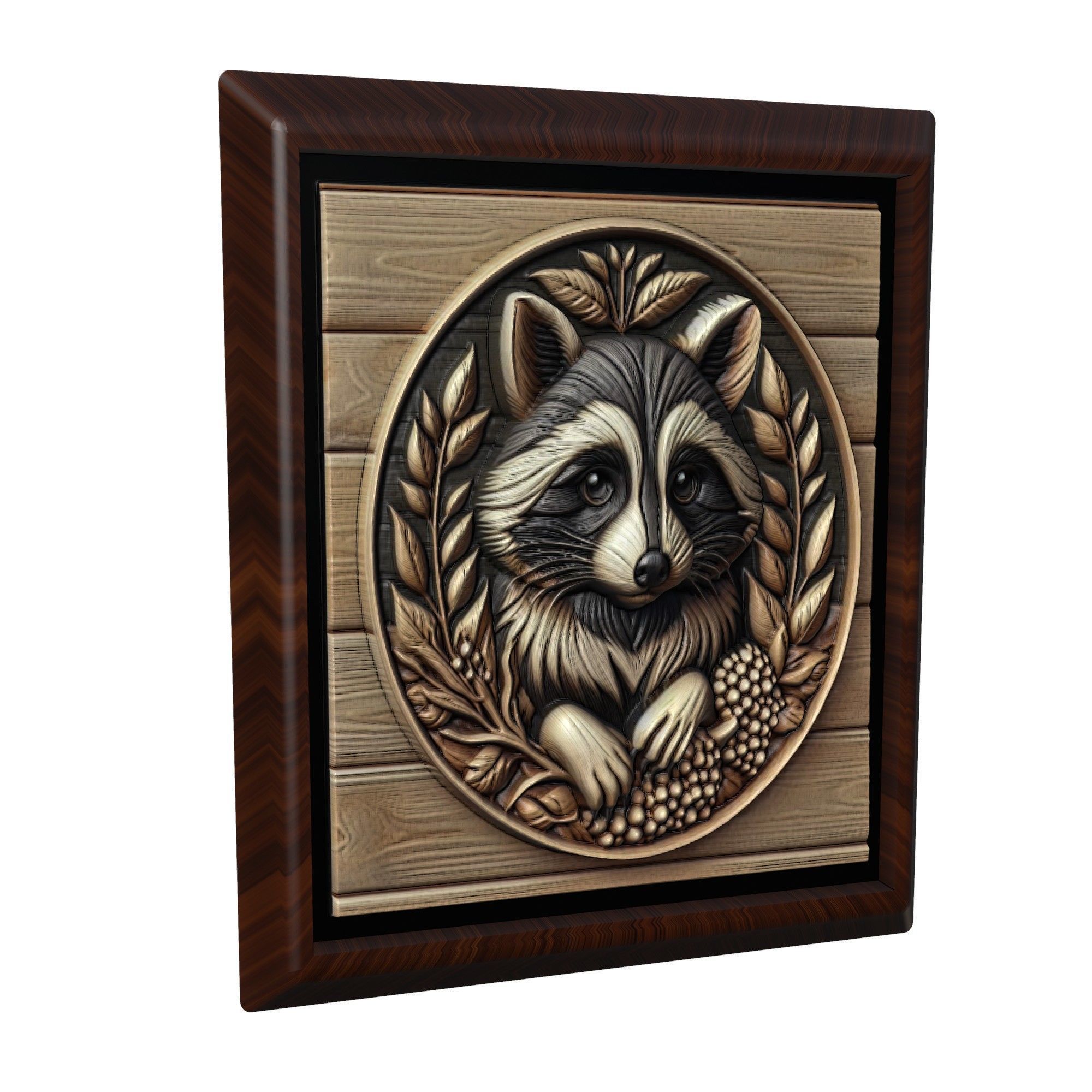 Raccoon Animal 3D print model_1
