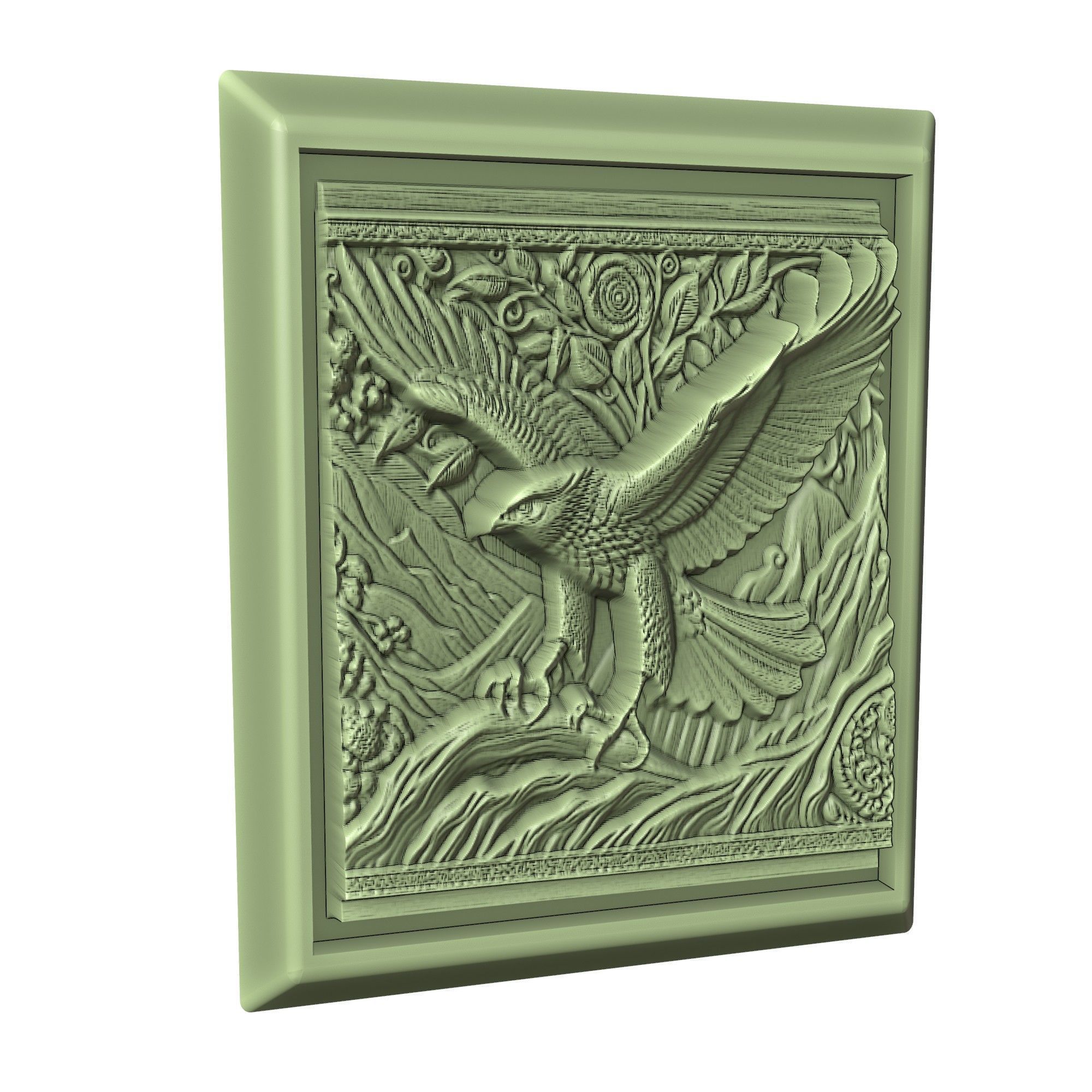 Hawk Animal 3D print model_3