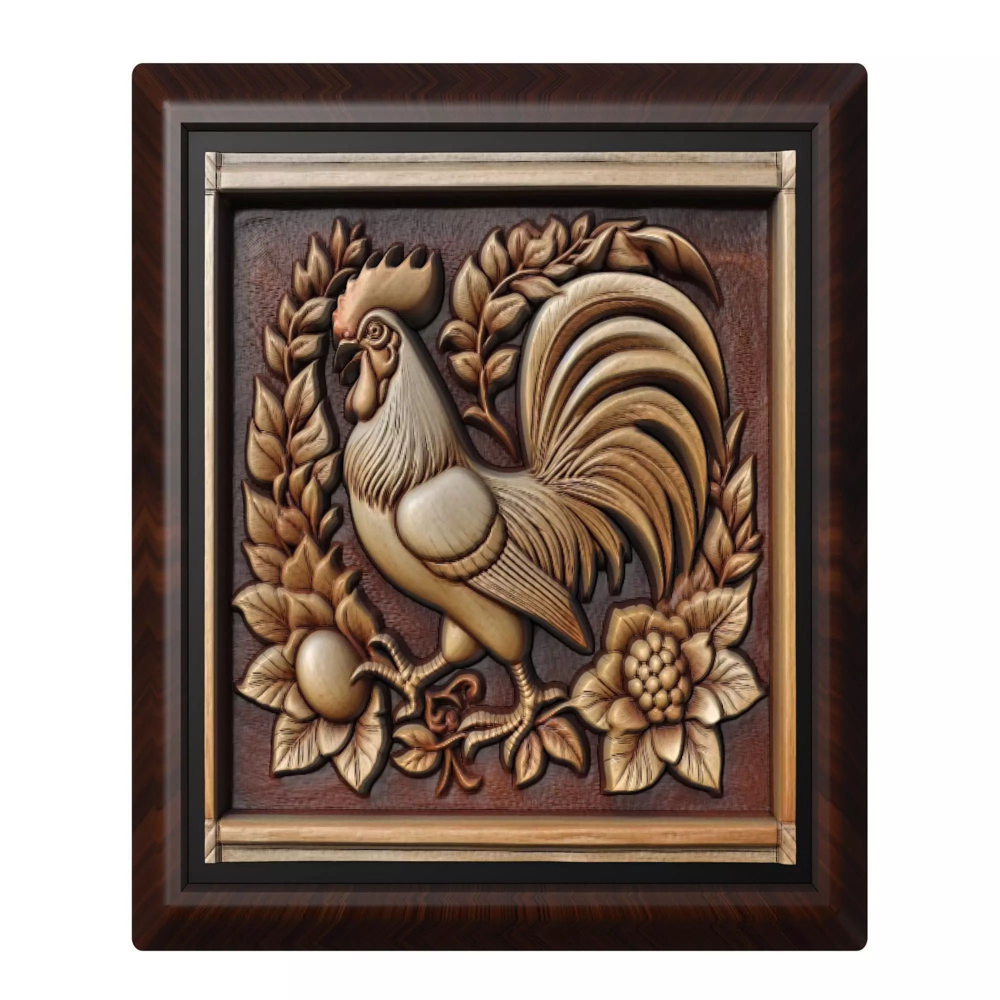 Chicken Animal 3D print model_0