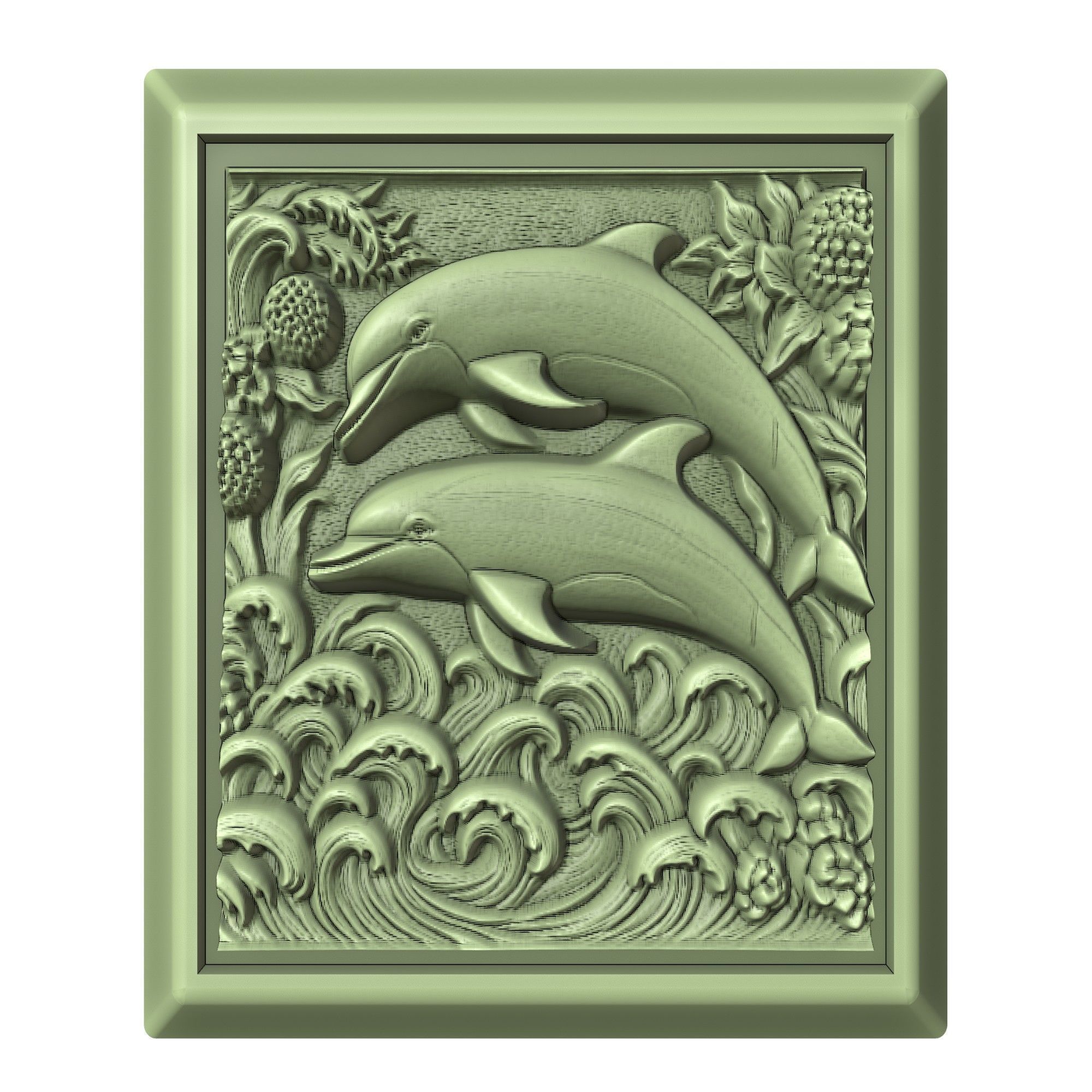 Dolphin Animal 3D print model_2