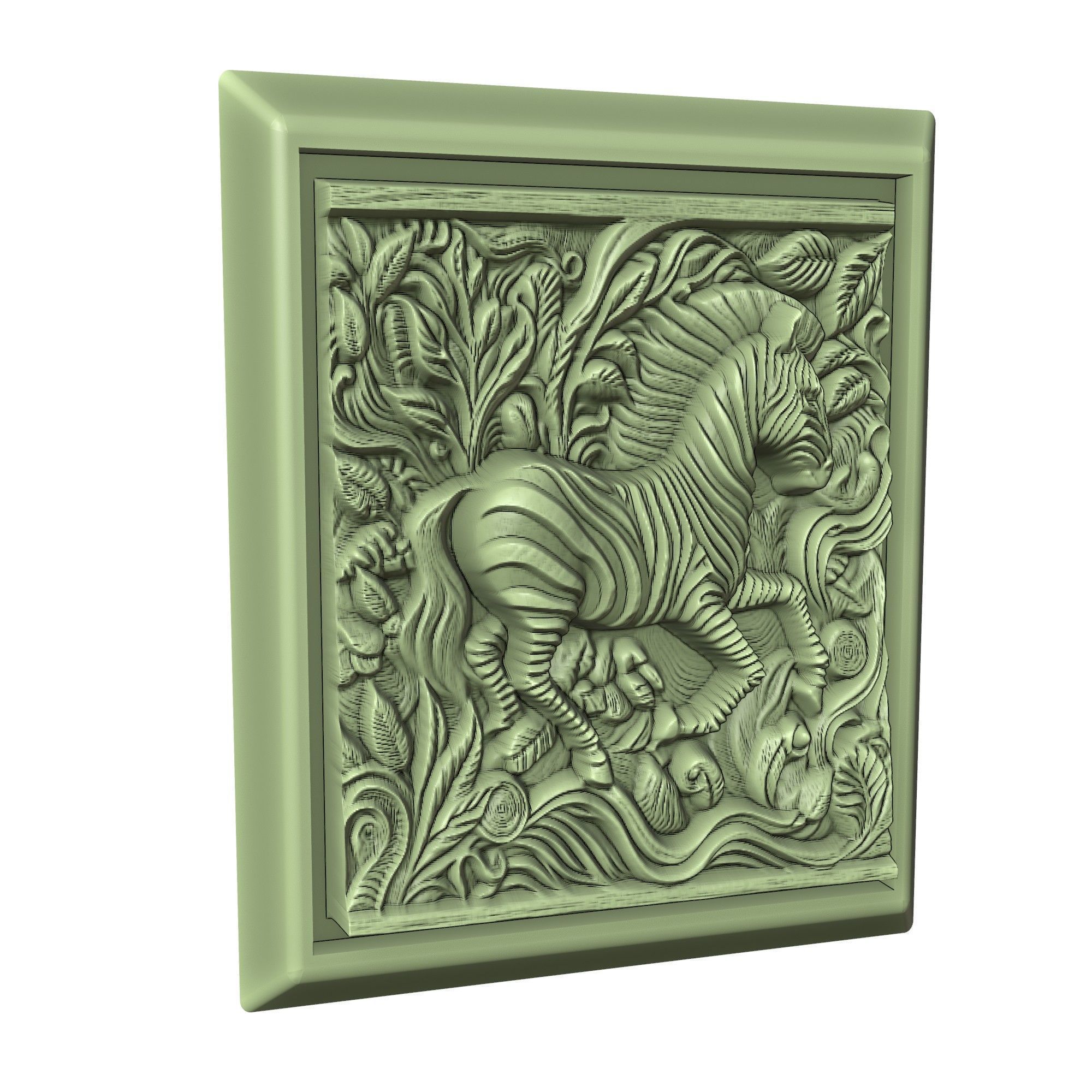 Zebra Animal 3D print model_3