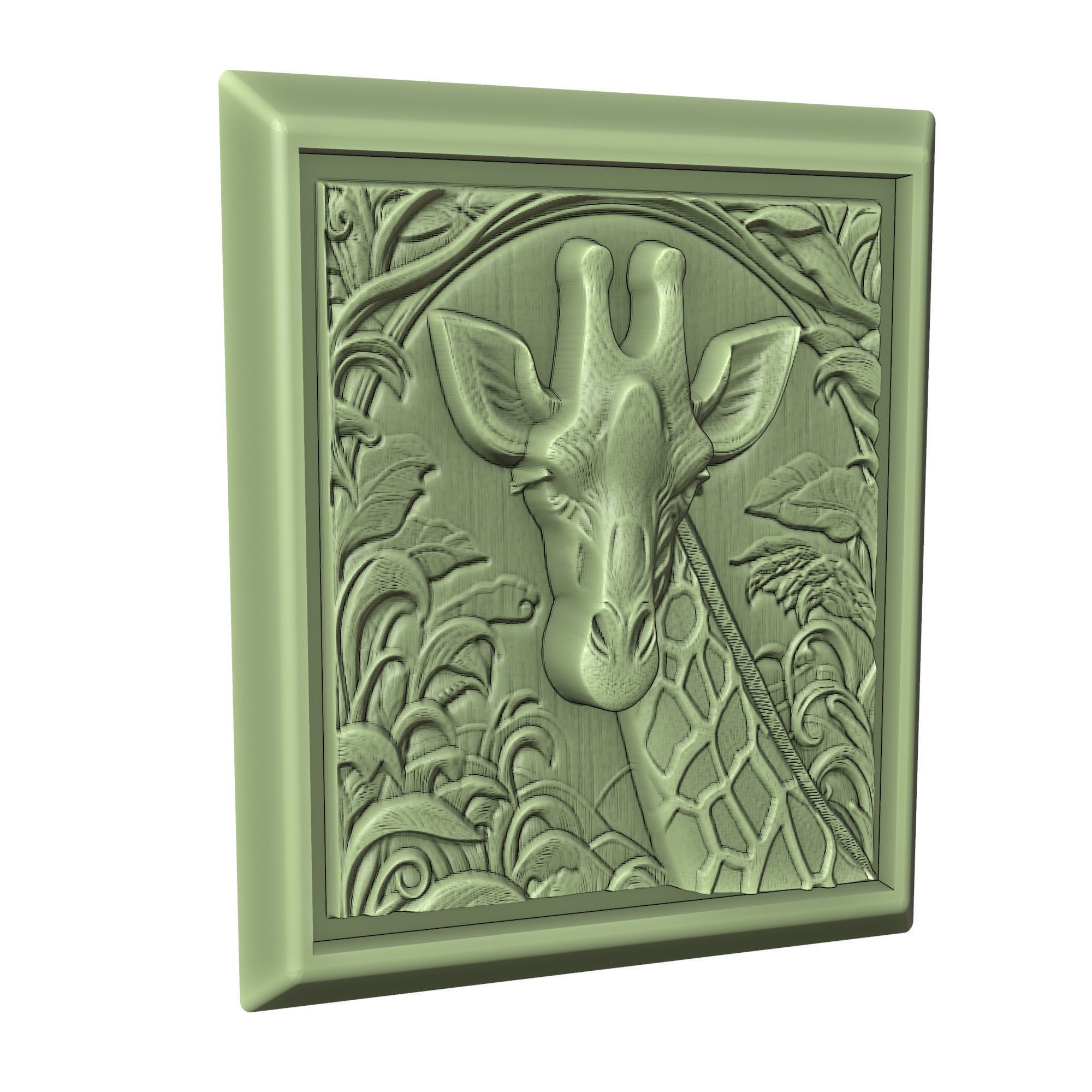 Giraffe Animal 3D print model_3