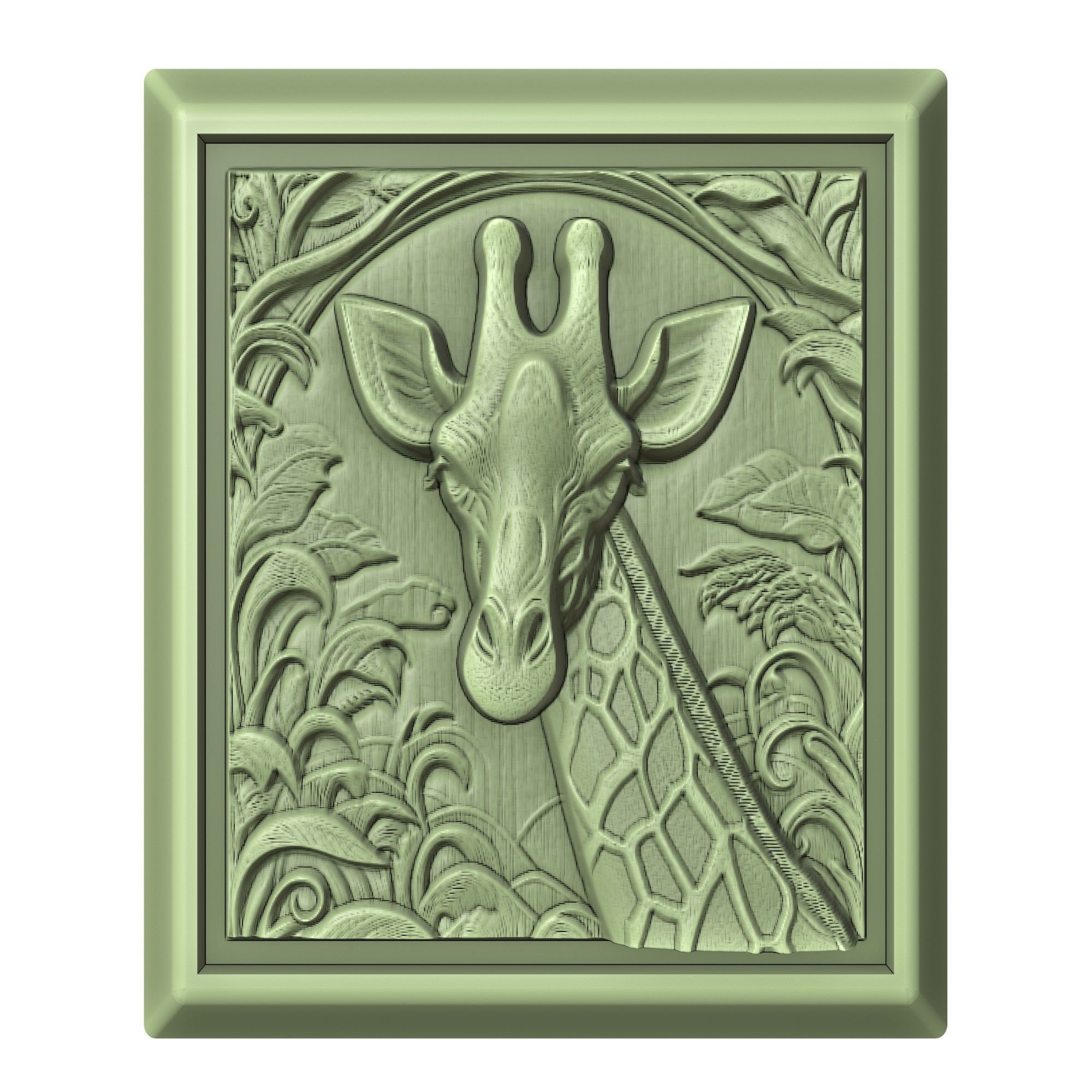 Giraffe Animal 3D print model_2