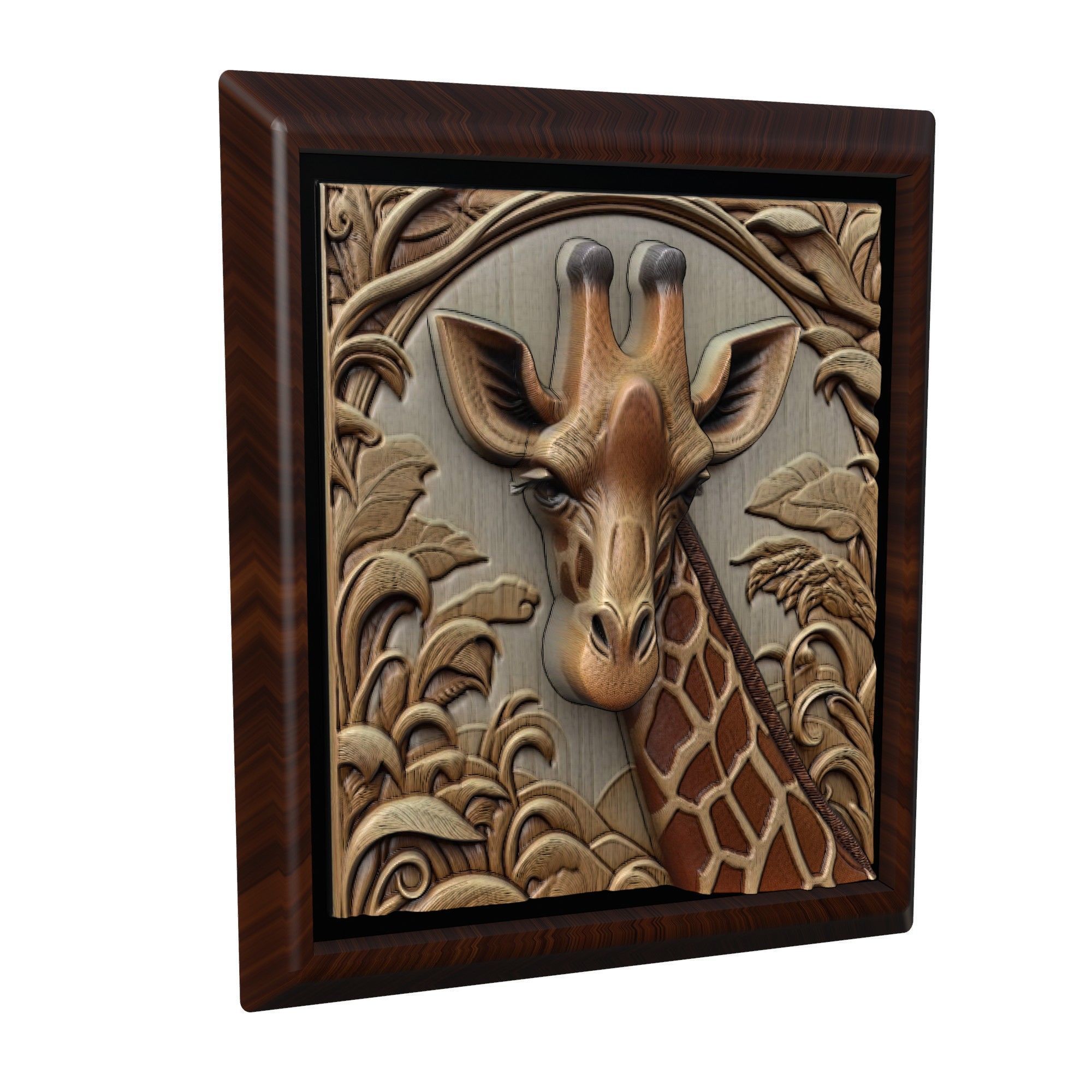 Giraffe Animal 3D print model_1