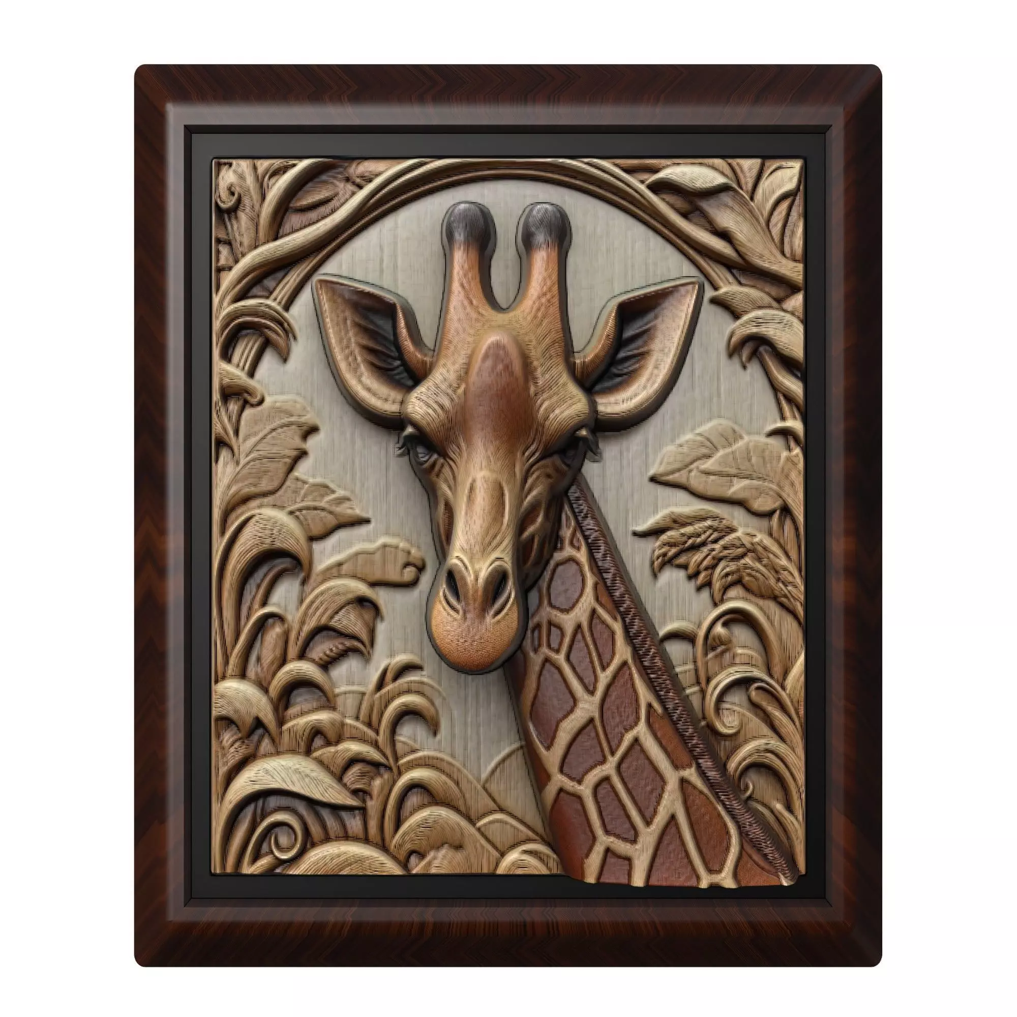 Giraffe Animal 3D print model_0