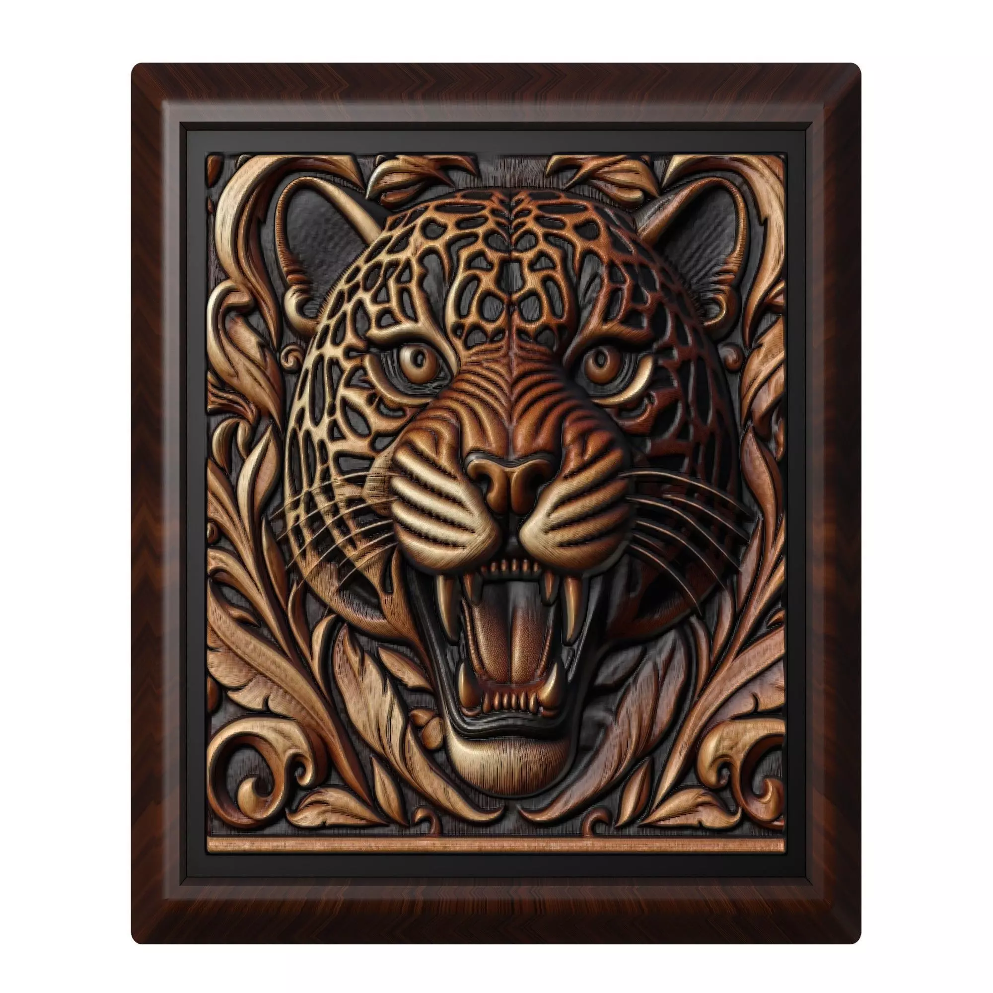 Jaguar Animal 3D print model_0