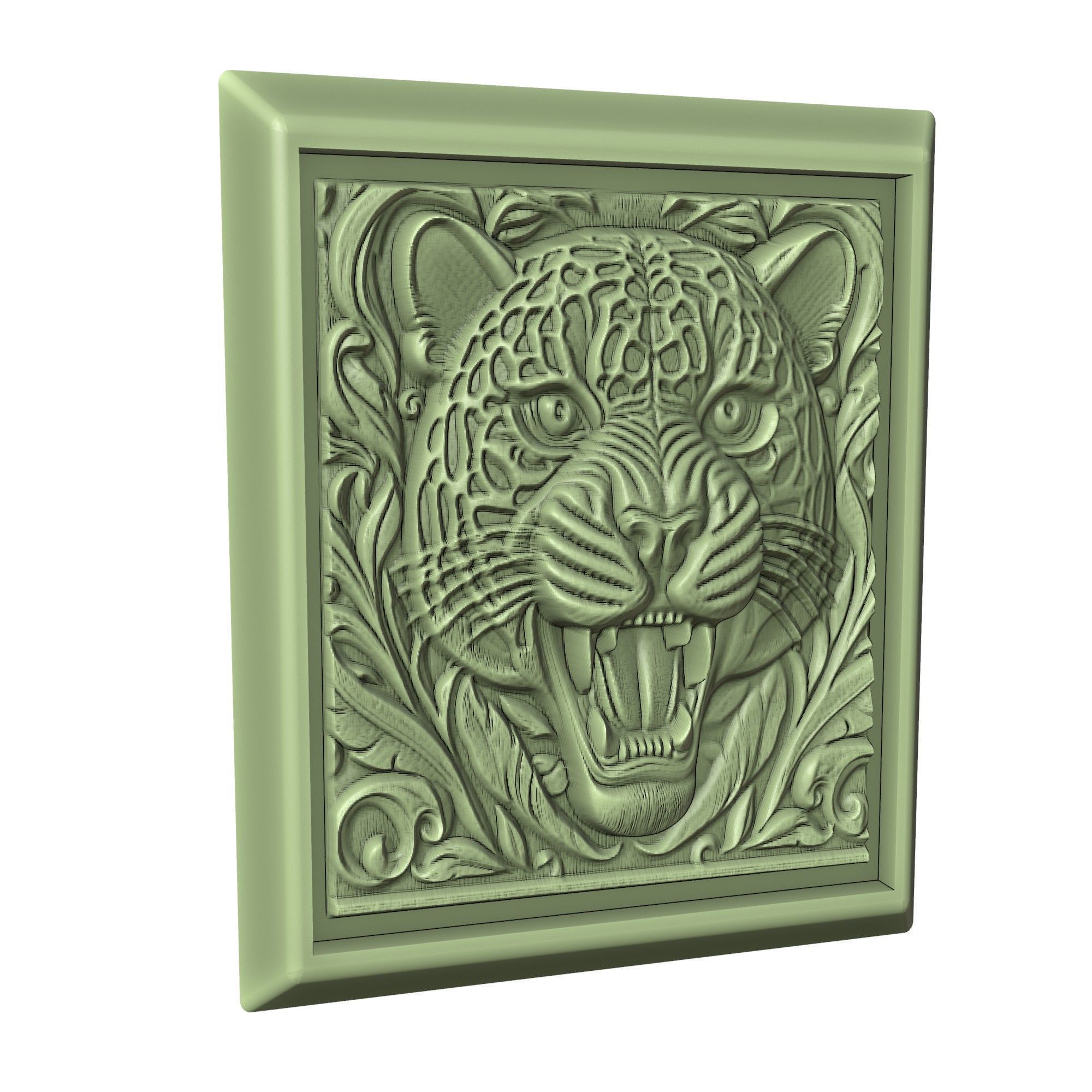 Jaguar Animal 3D print model_3