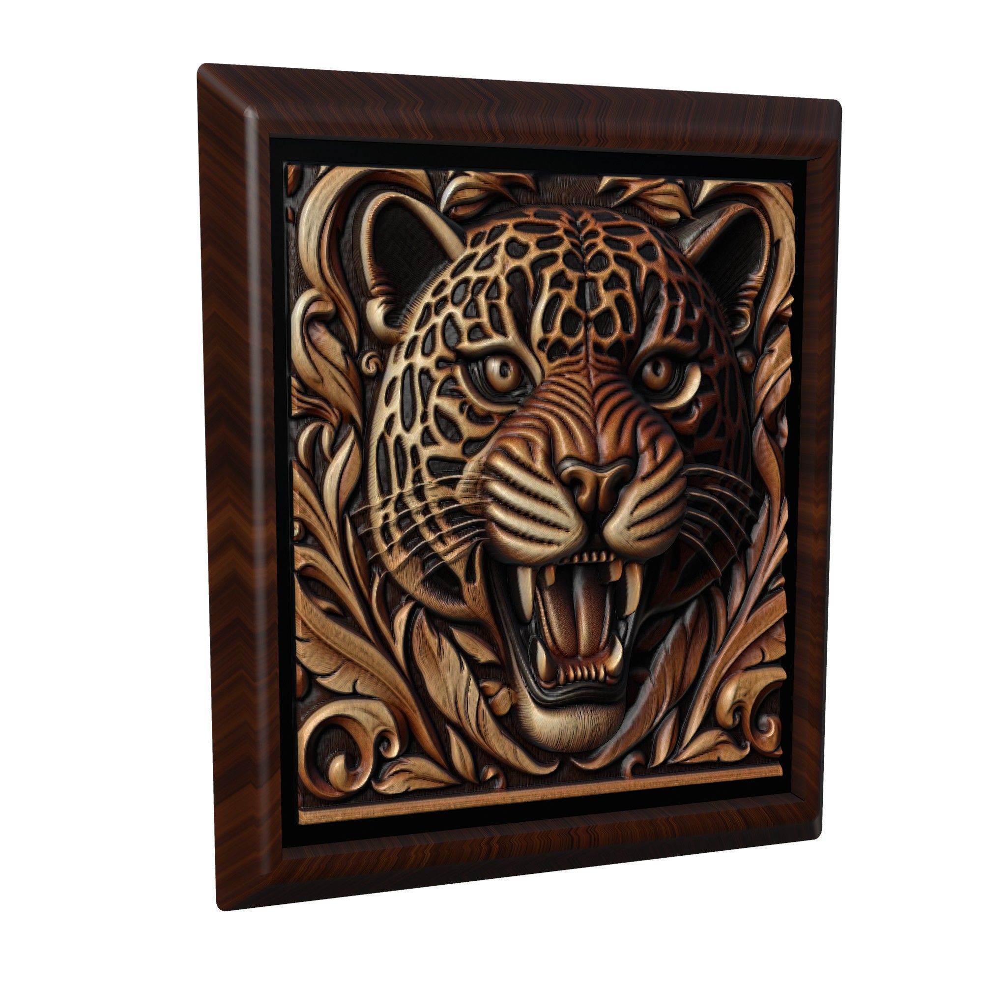 Jaguar Animal 3D print model_1