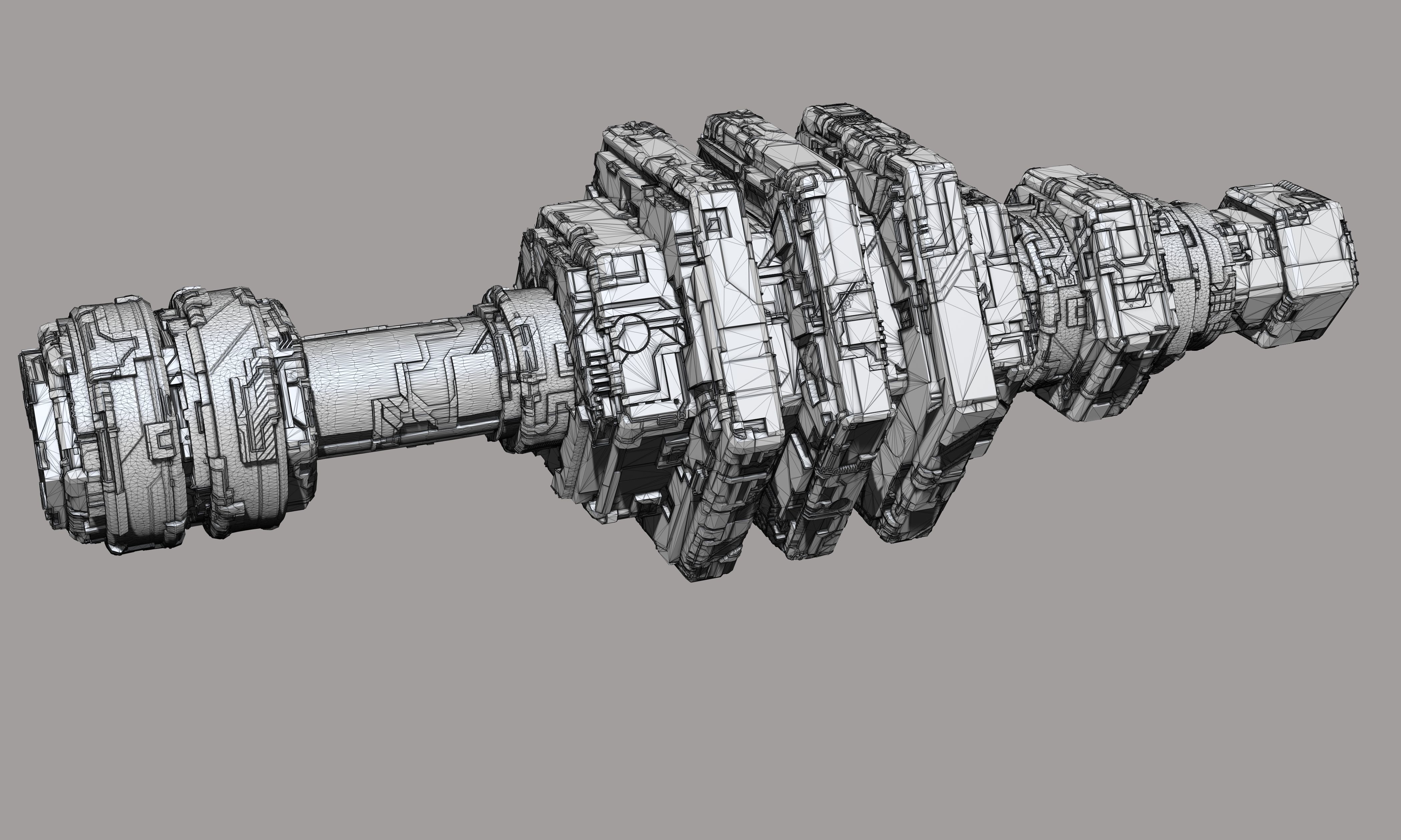 space equipment node 00241 3D model_6