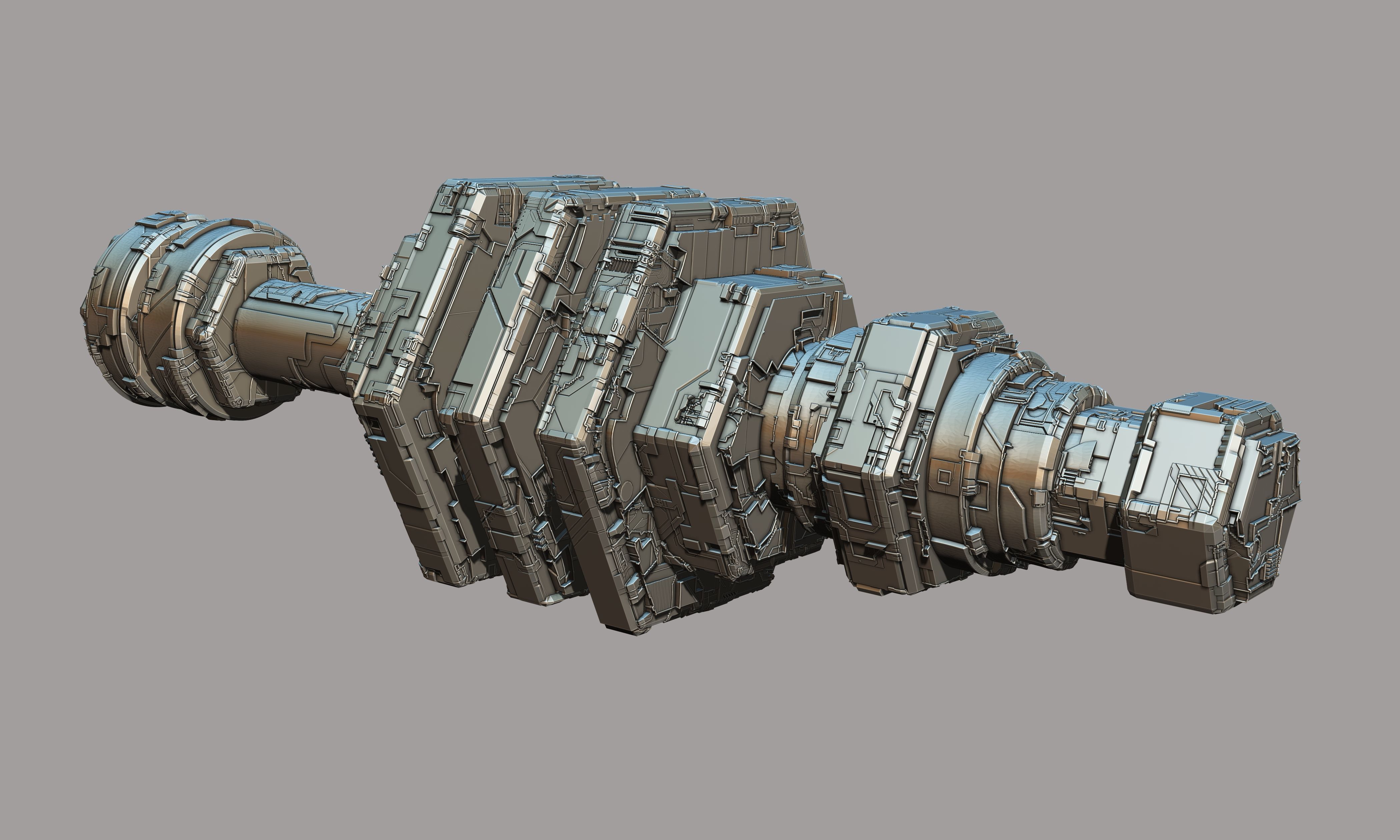 space equipment node 00241 3D model_1