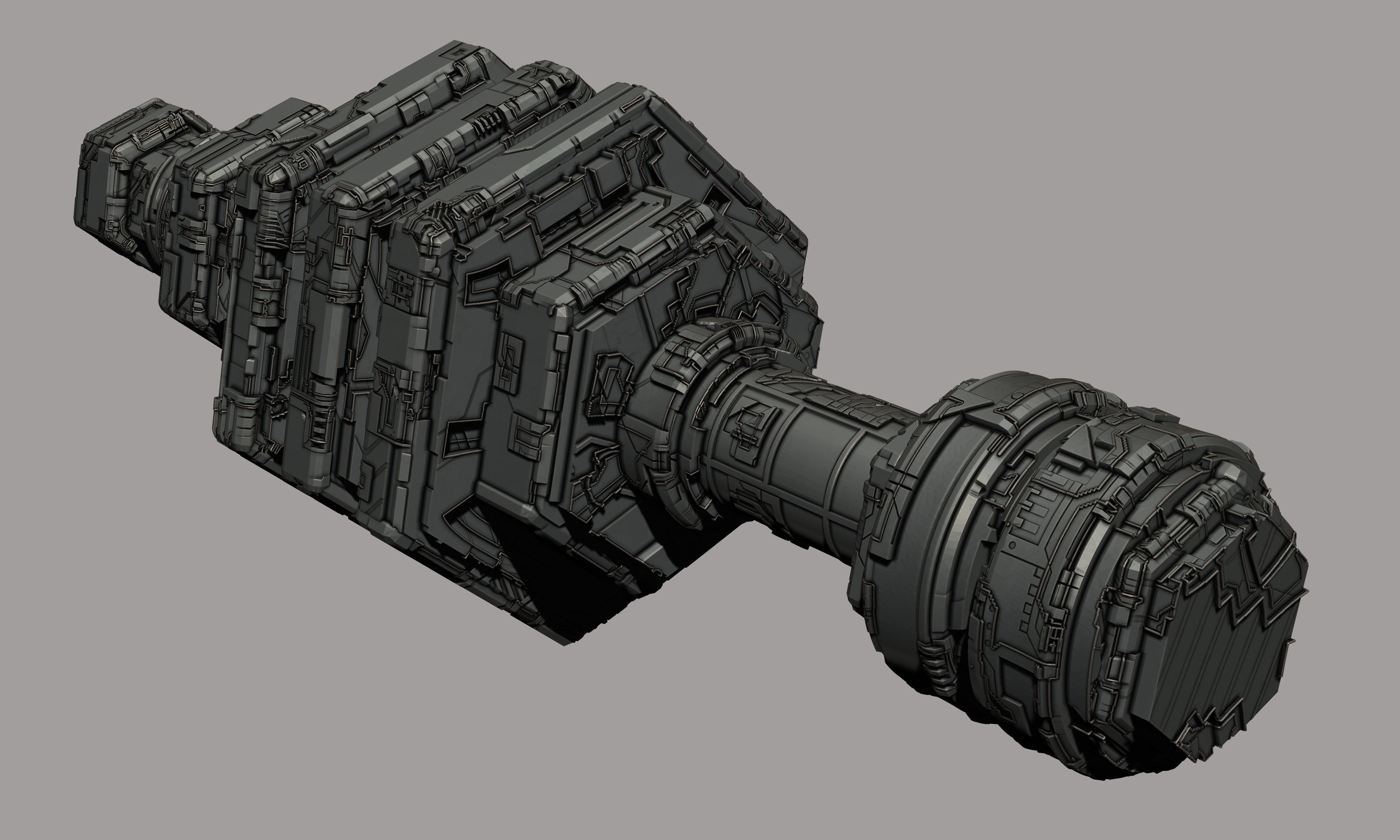 space equipment node 00241 3D model_8
