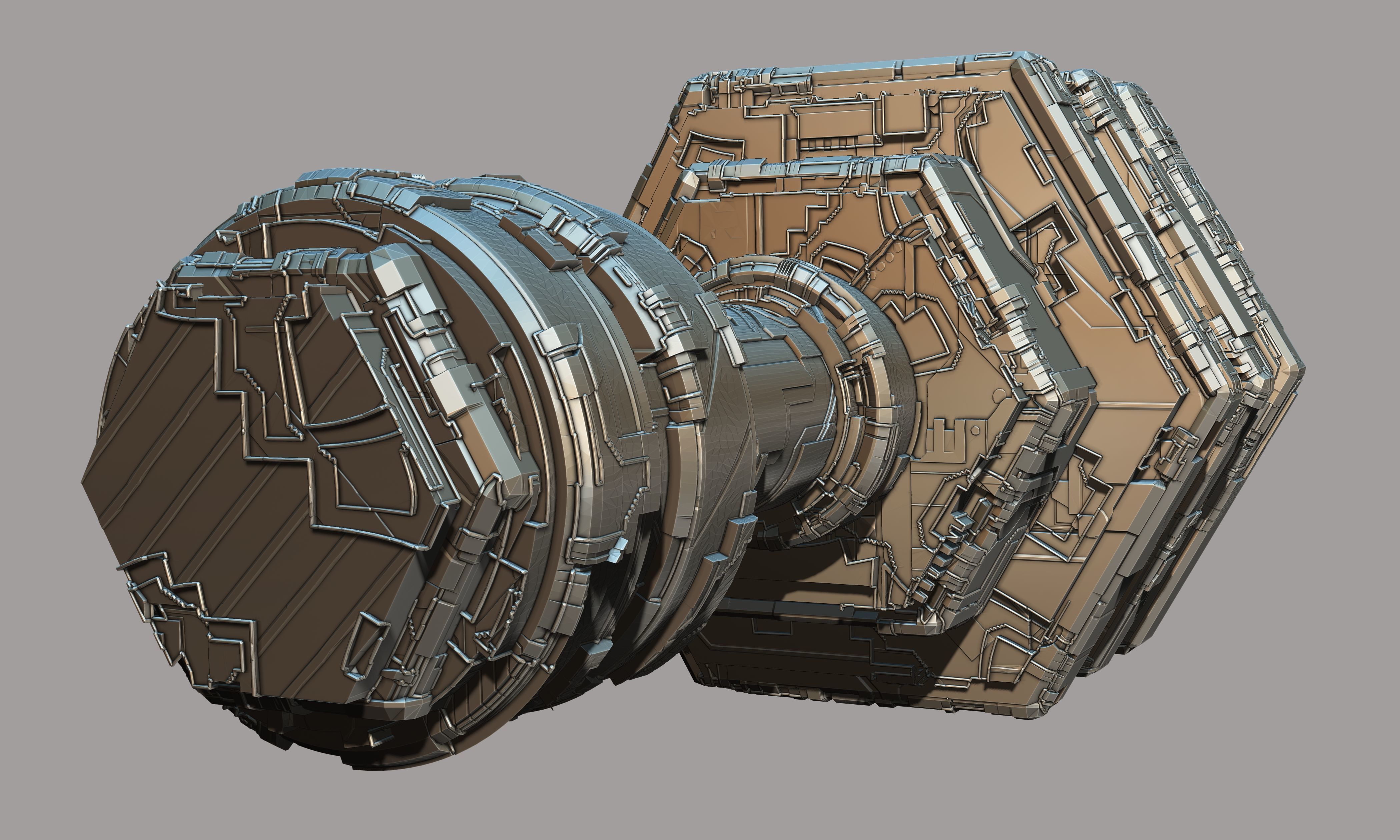 space equipment node 00241 3D model_16