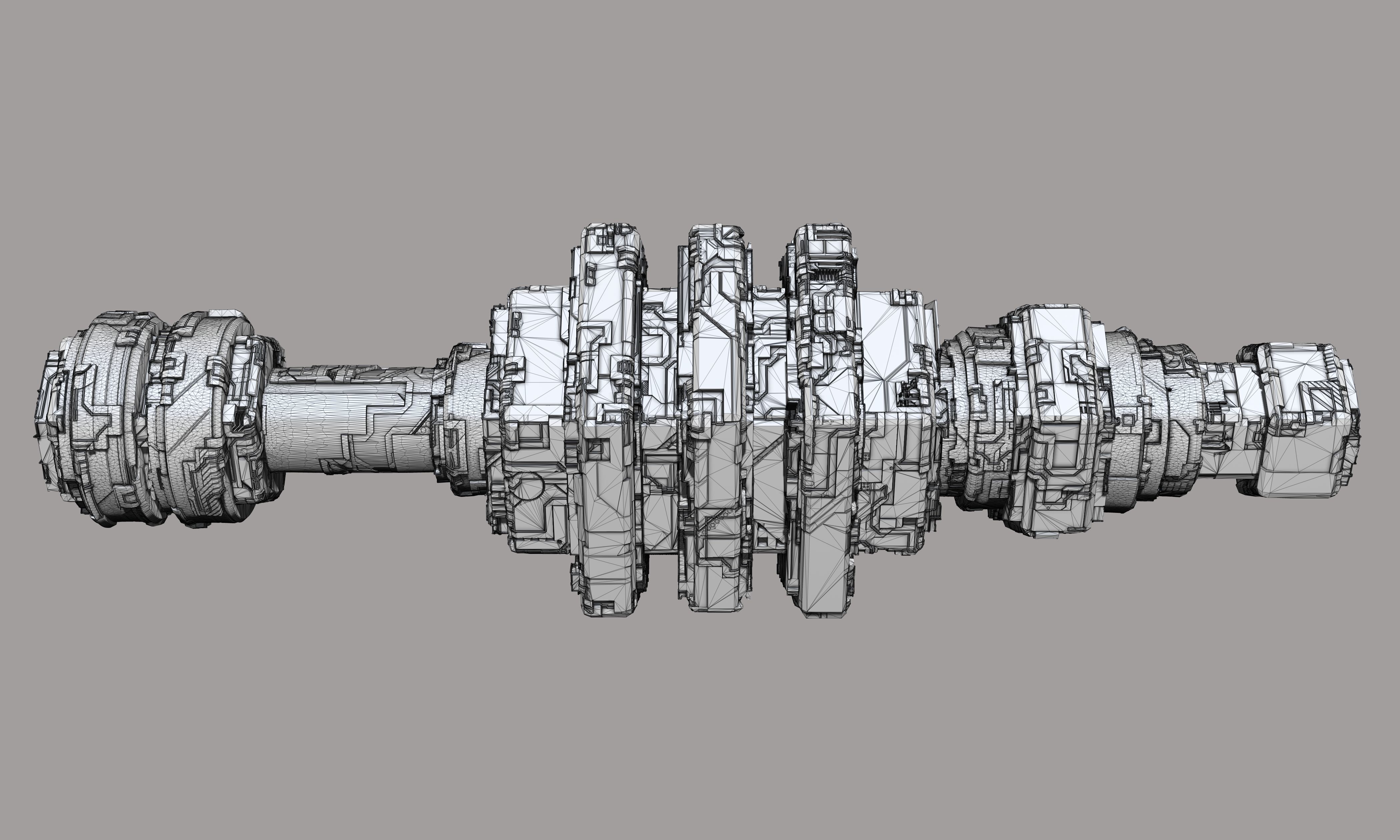 space equipment node 00241 3D model_15