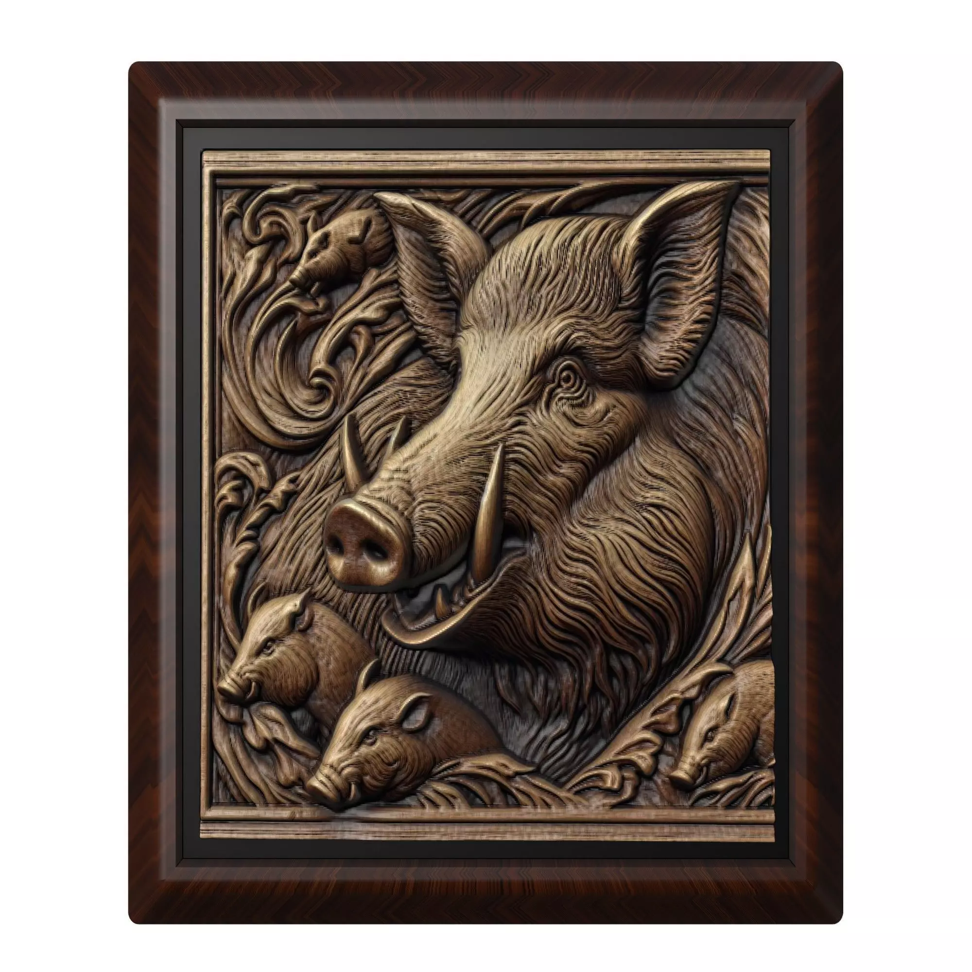 Wild Boar Animal 3D print model_0