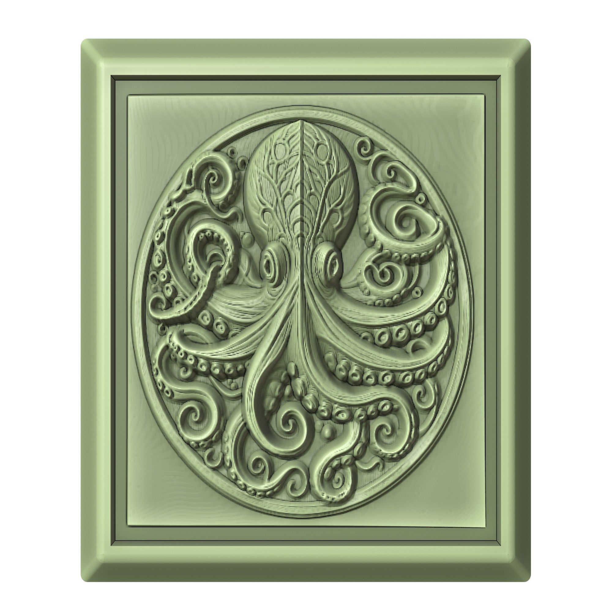 Octopus Animal 3D print model_2