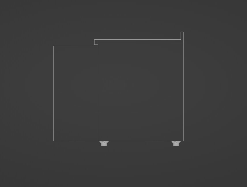 Commercial Refrigerator 3D model_8