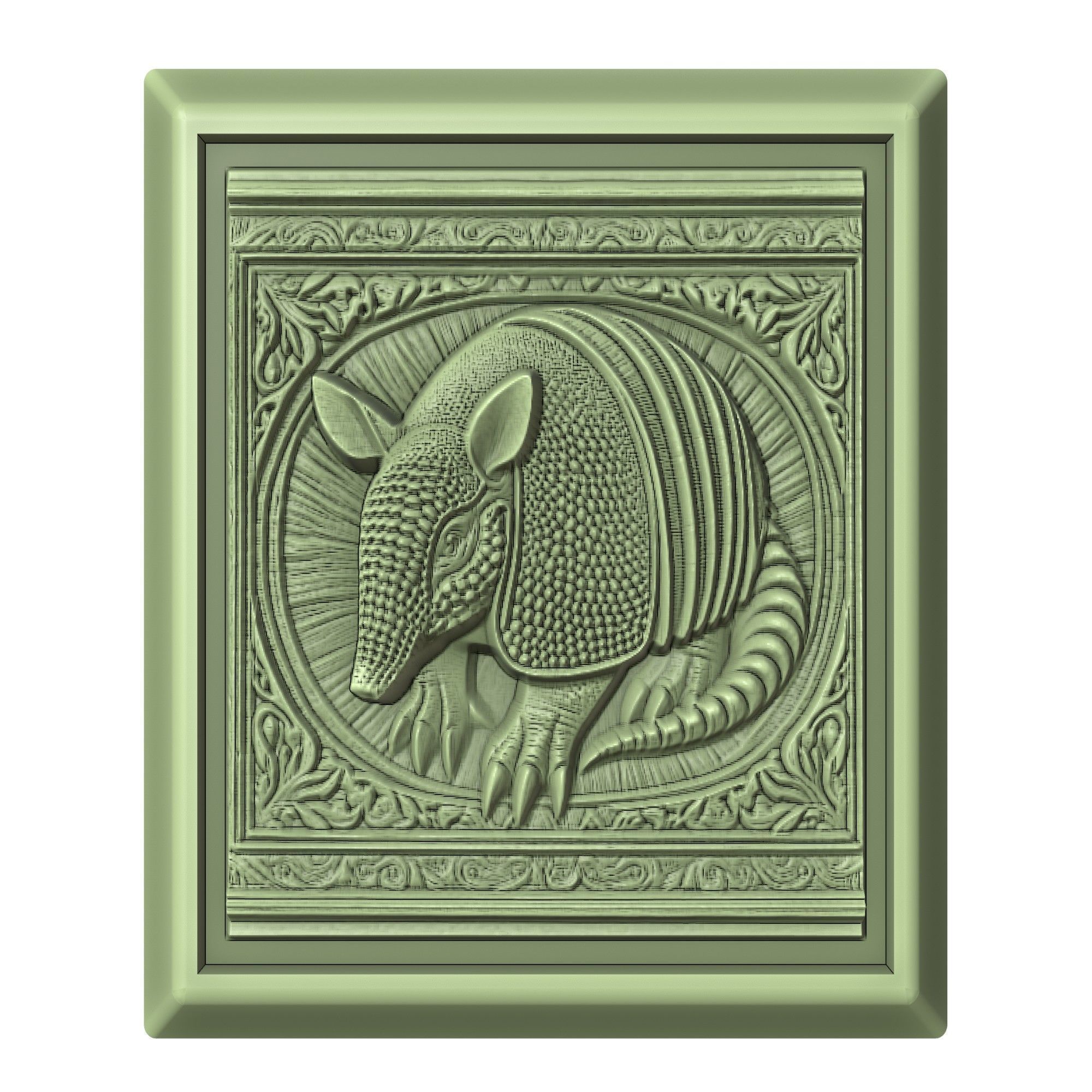 Armadillo Animal 3D print model_2