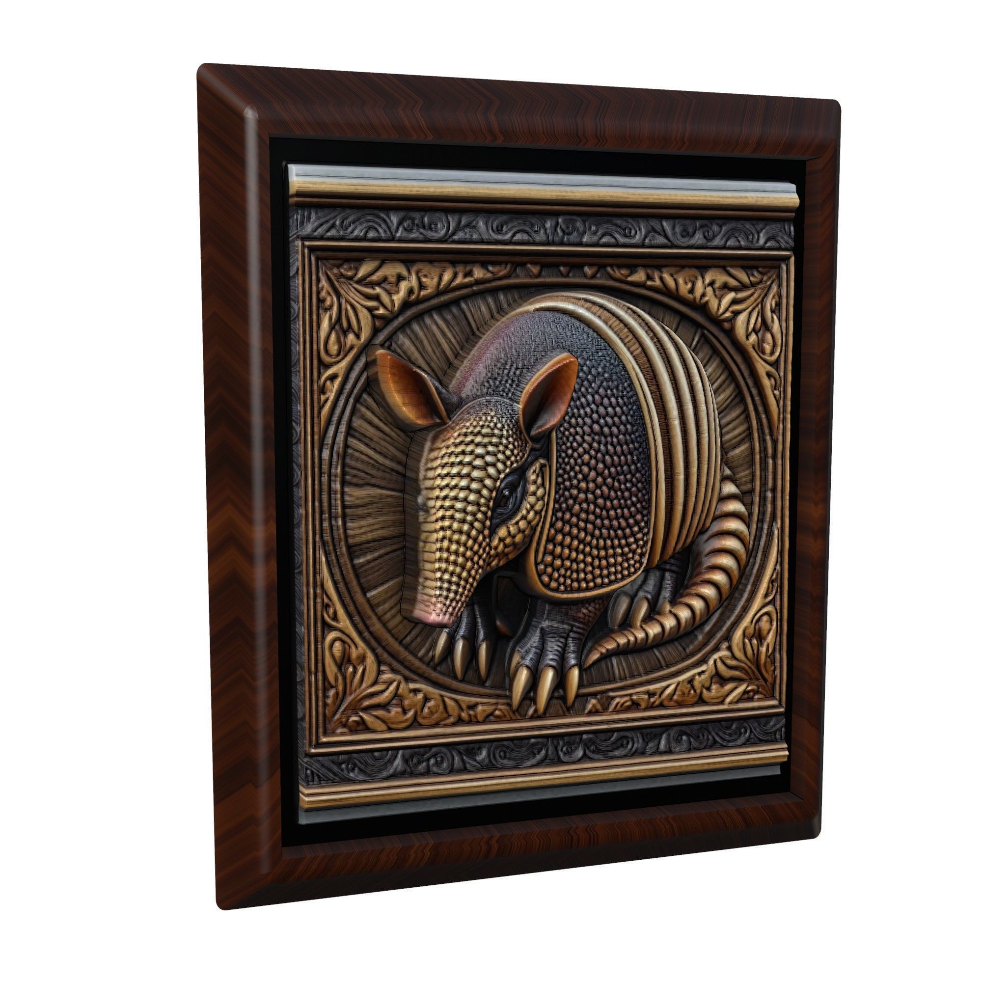 Armadillo Animal 3D print model_1