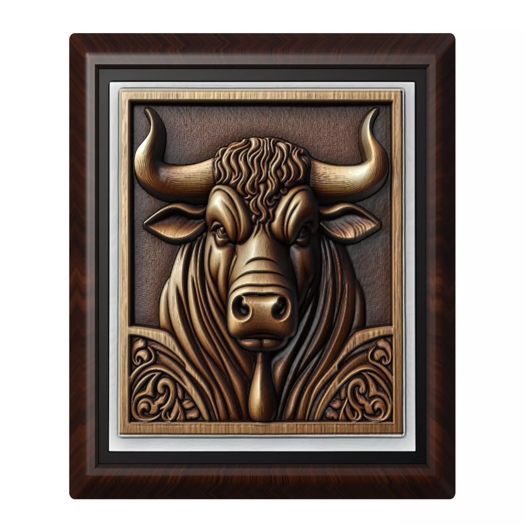 Bull Animal 3D print model_0