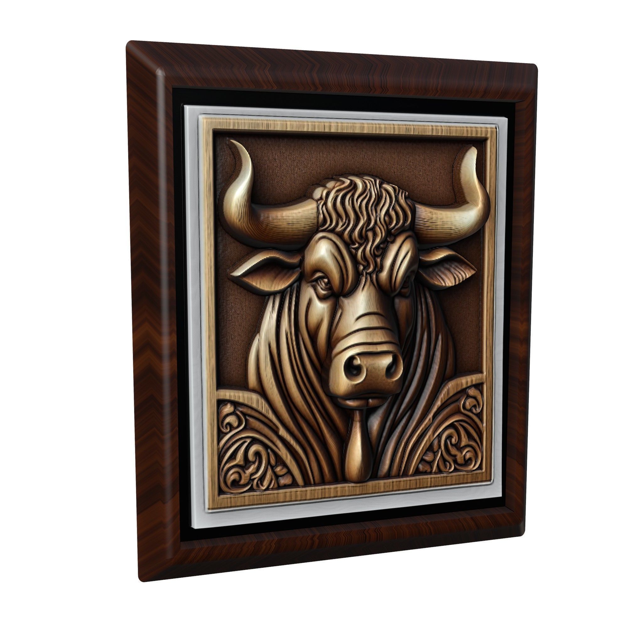 Bull Animal 3D print model_1