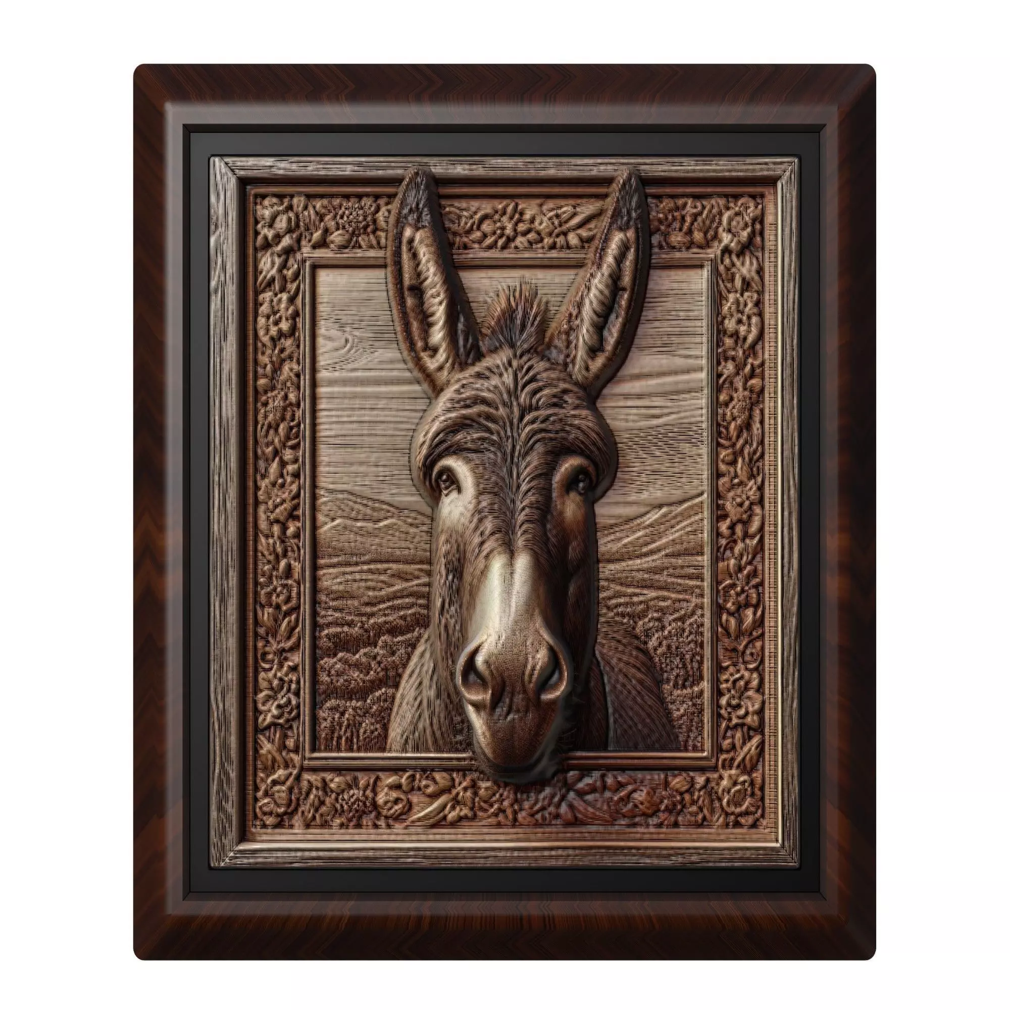 Donkey Animal 3D print model_0