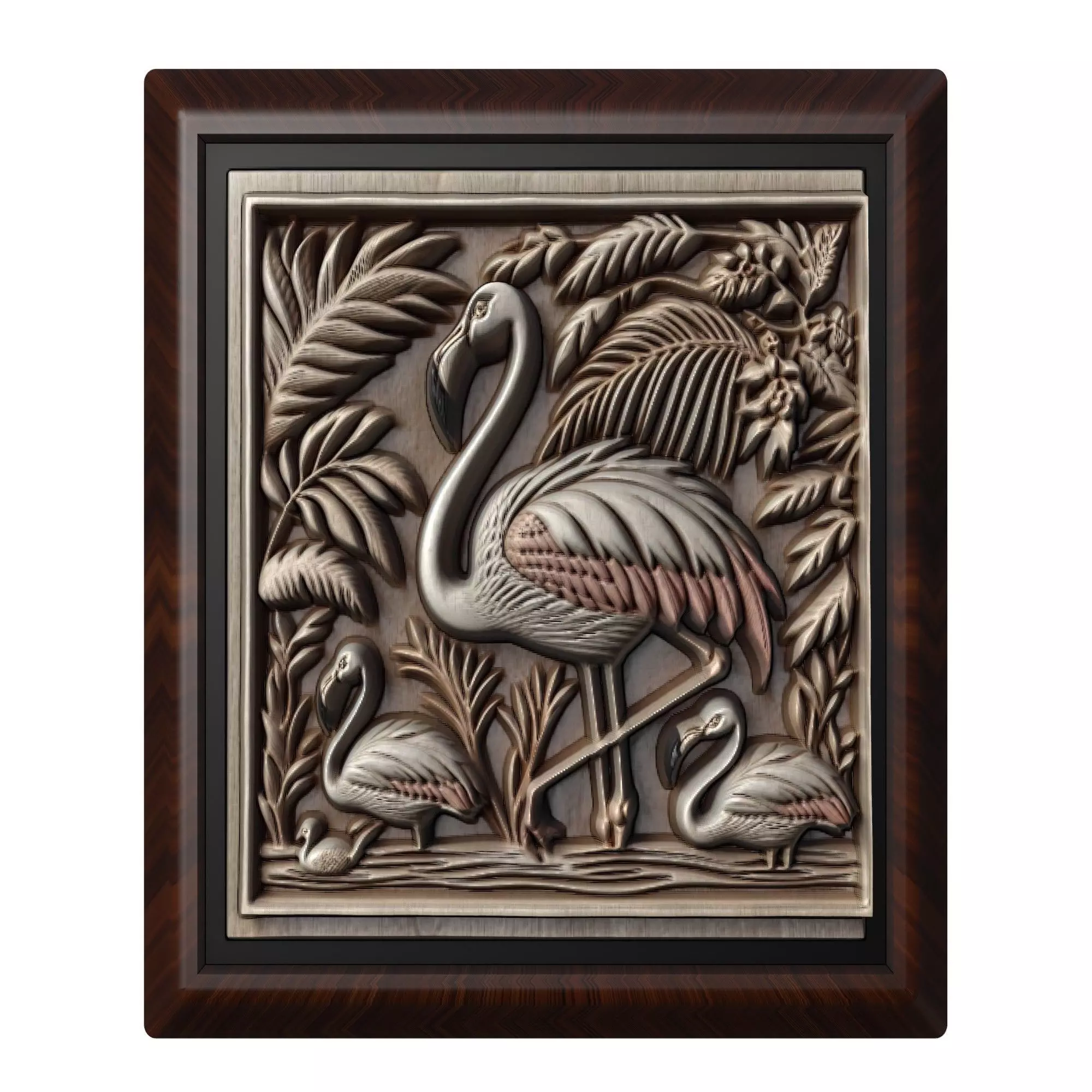 Flamingo Animal 3D print model_0