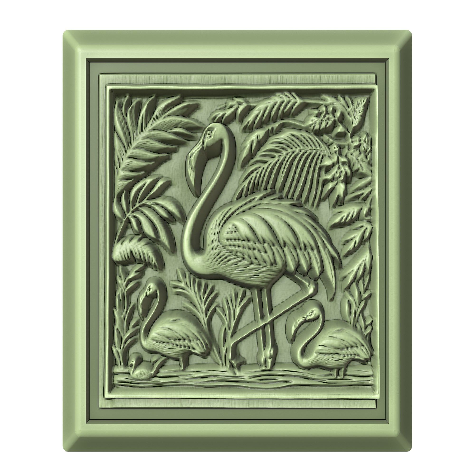 Flamingo Animal 3D print model_2