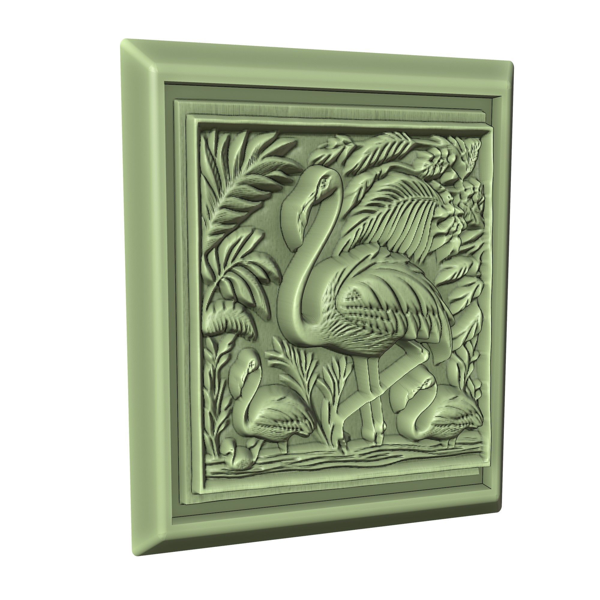 Flamingo Animal 3D print model_3