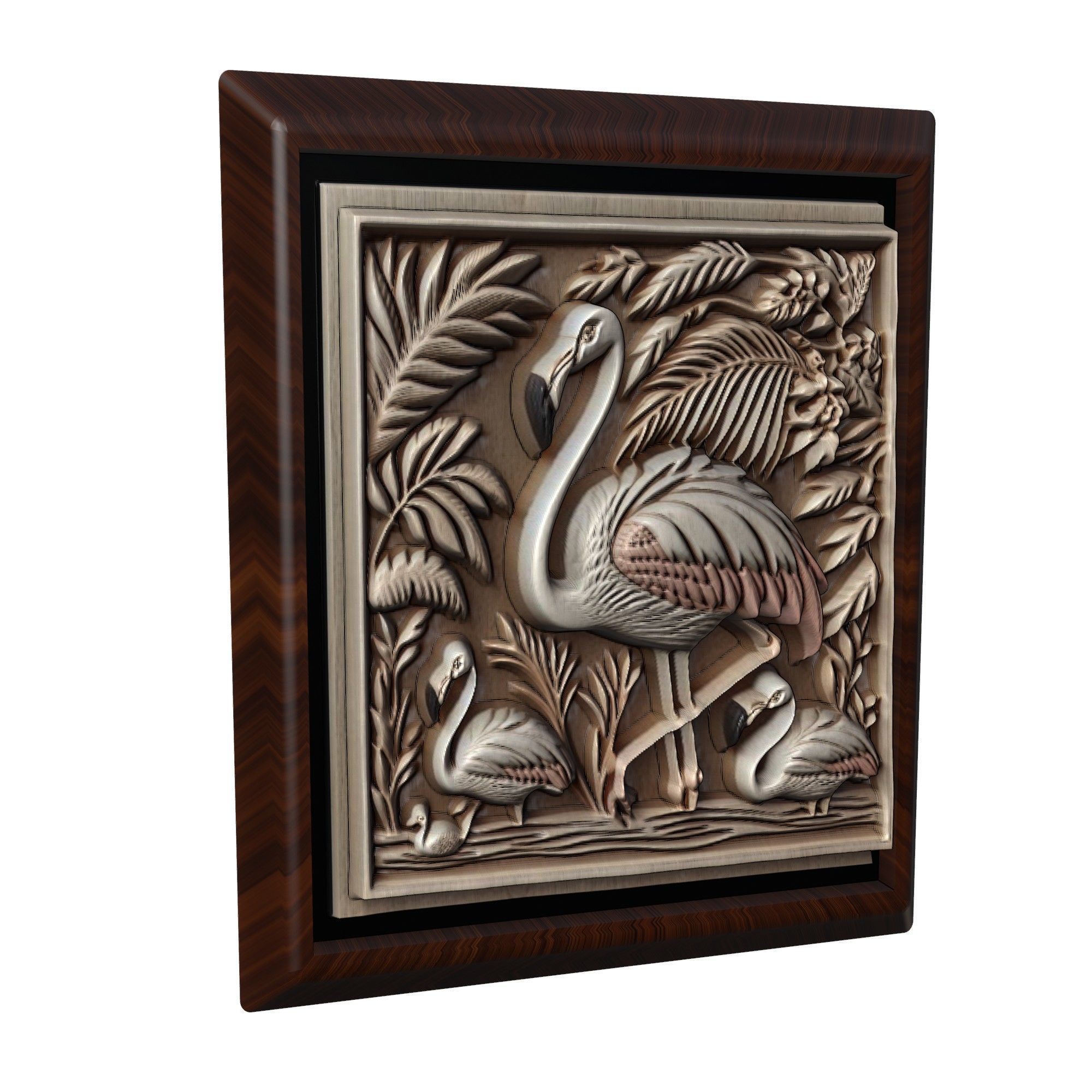 Flamingo Animal 3D print model_1