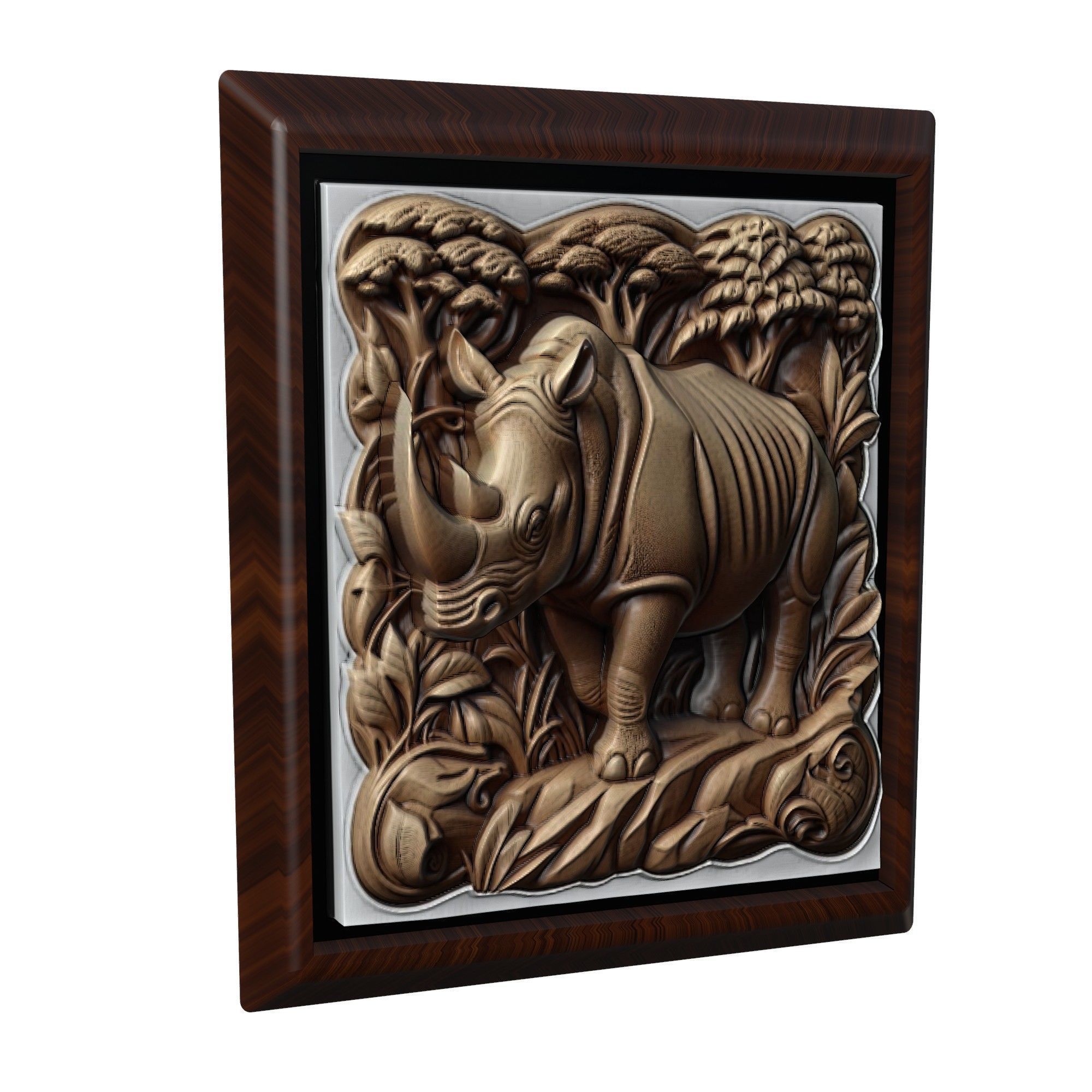 Rhinoceros Animal 3D print model_1