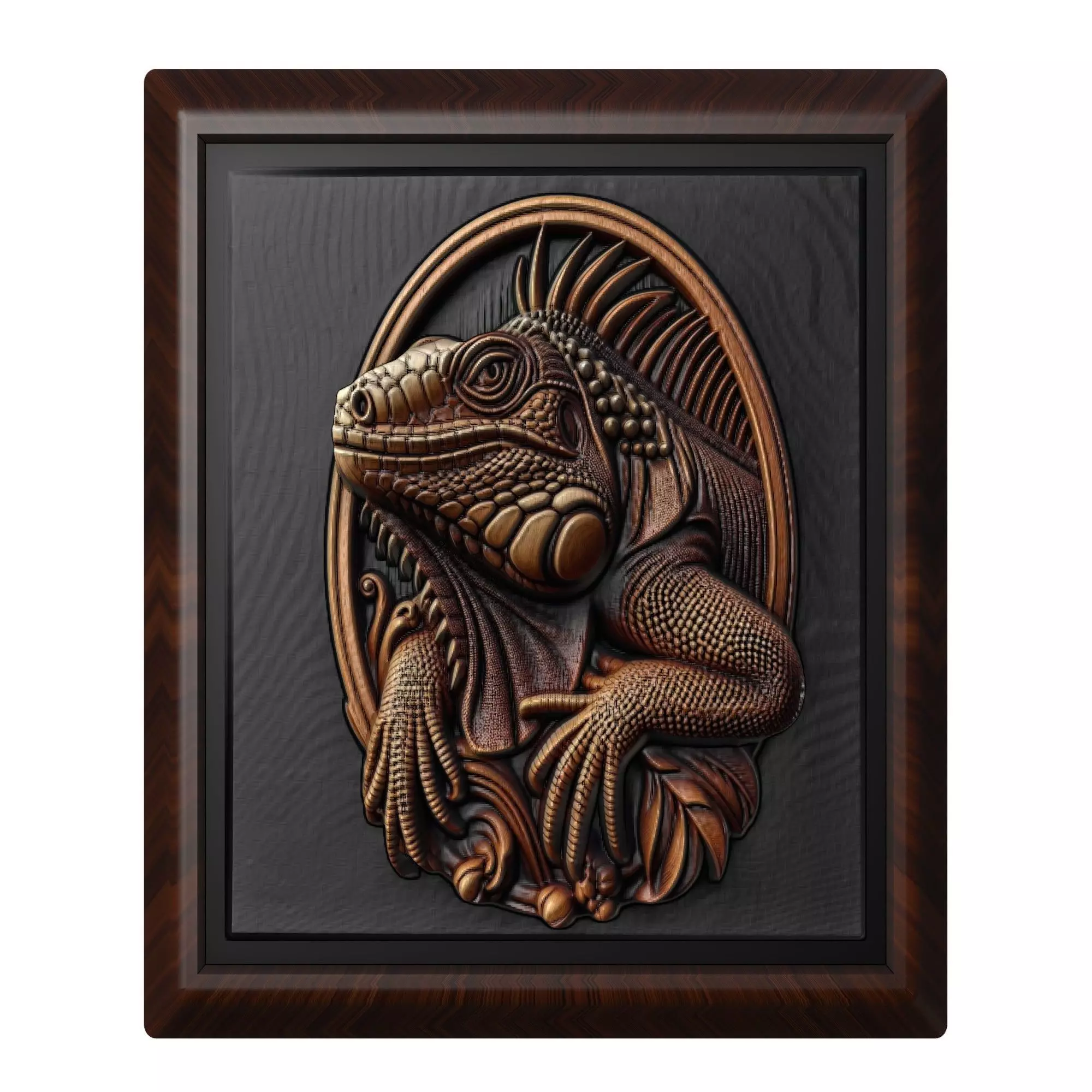 Iguana Animal 3D print model_0