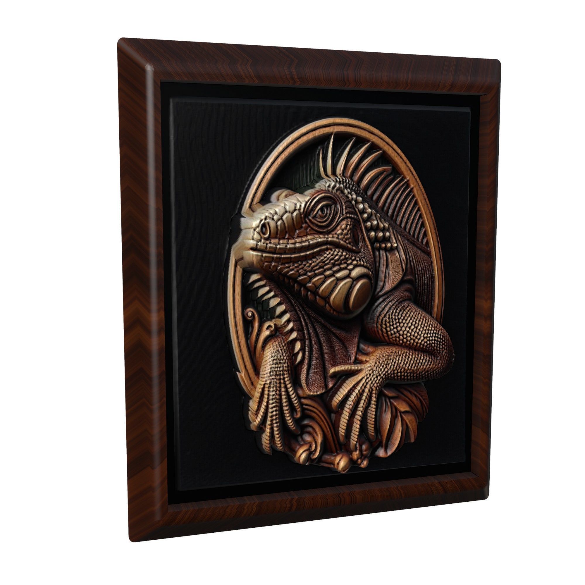 Iguana Animal 3D print model_1