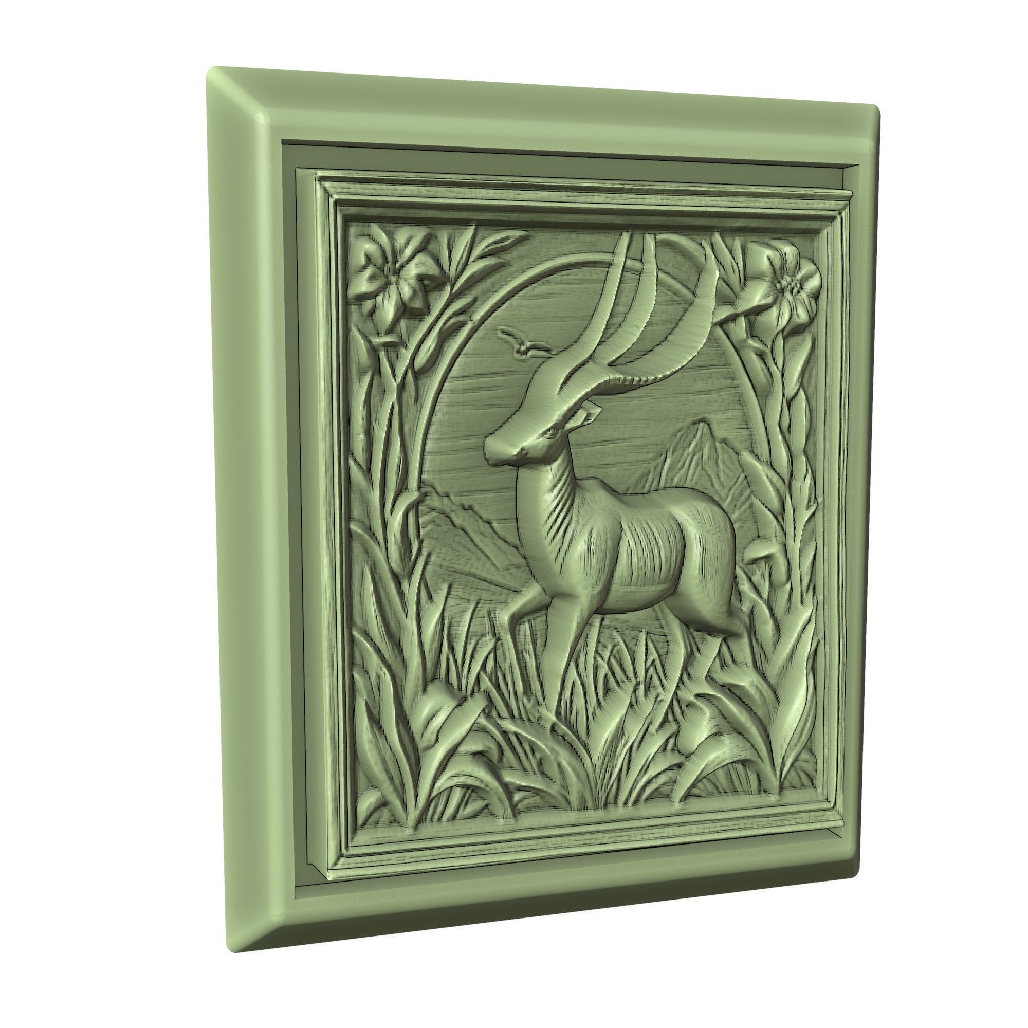 Impala Animal 3D print model_3