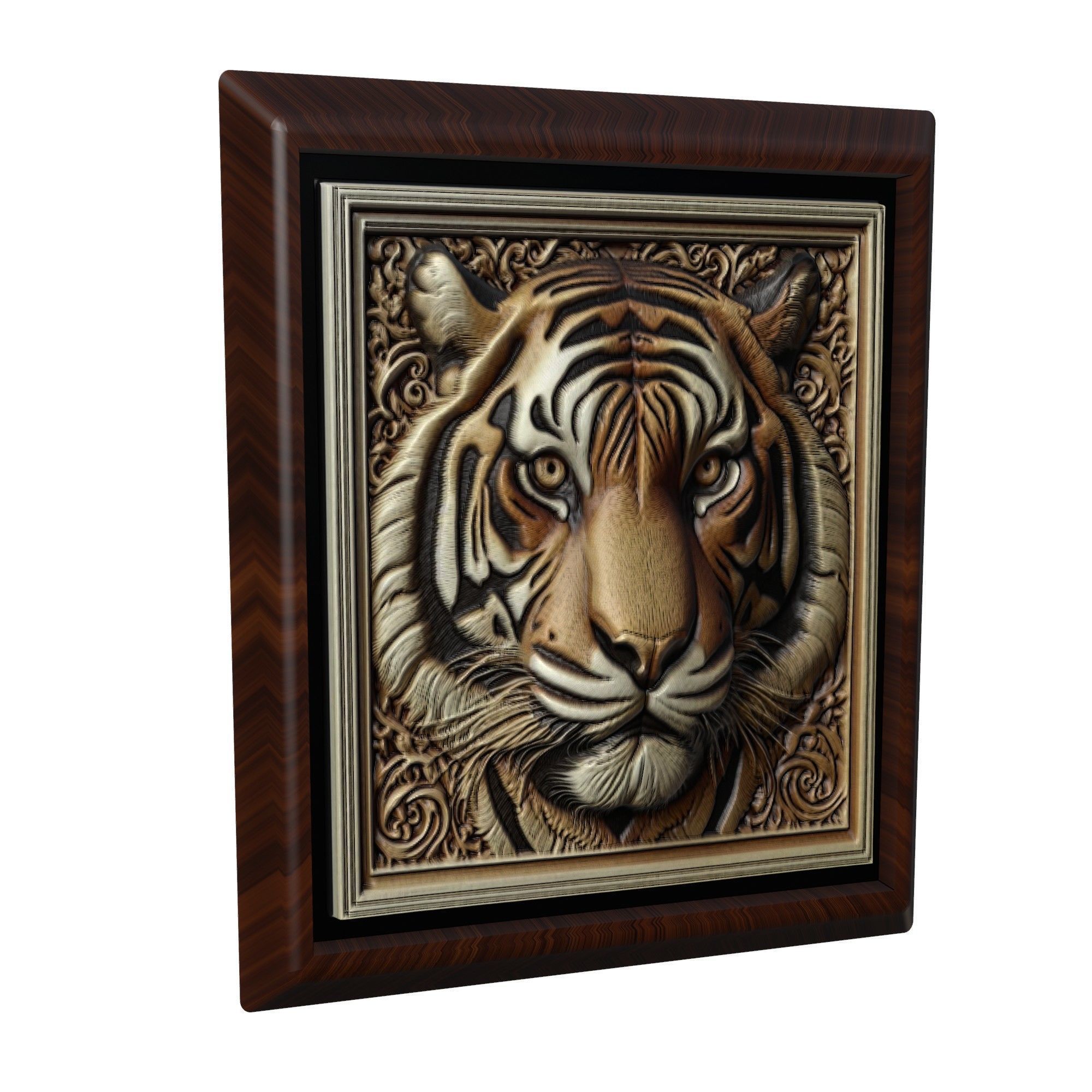 Tiger Animal 3D print model_1