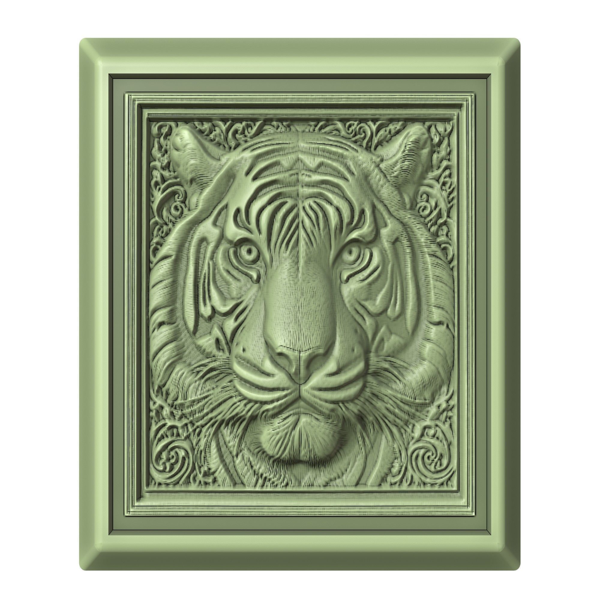 Tiger Animal 3D print model_2