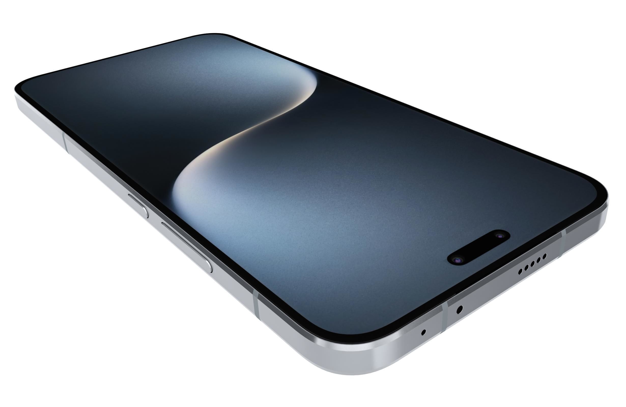 Honor Magic 7 Pro Moon Shadow Gray 3D model_13