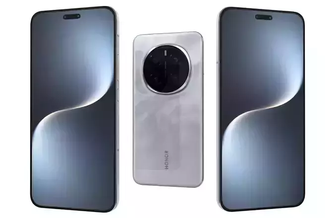 Honor Magic 7 Pro Moon Shadow Gray 3D model