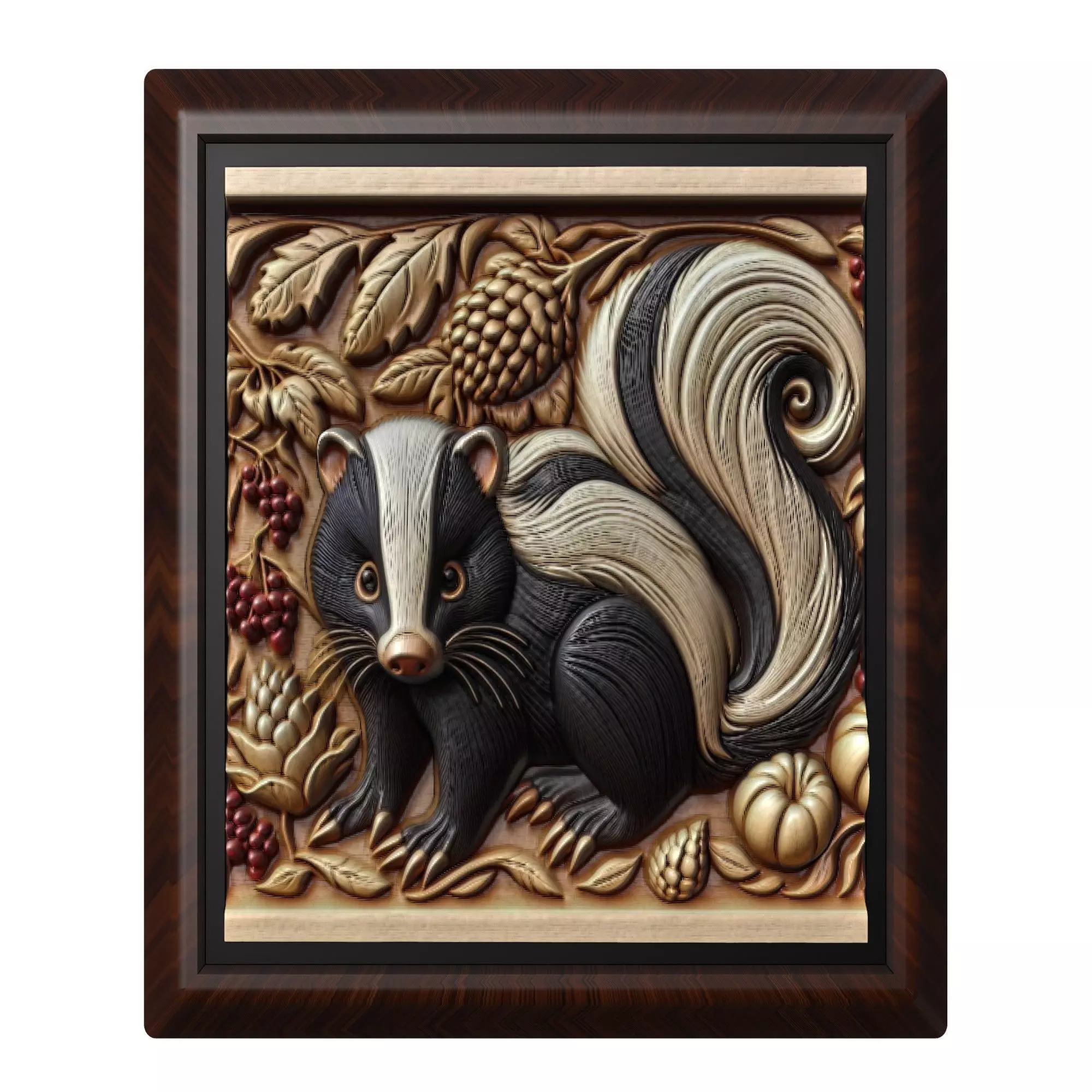 Skunk Animal 3D print model