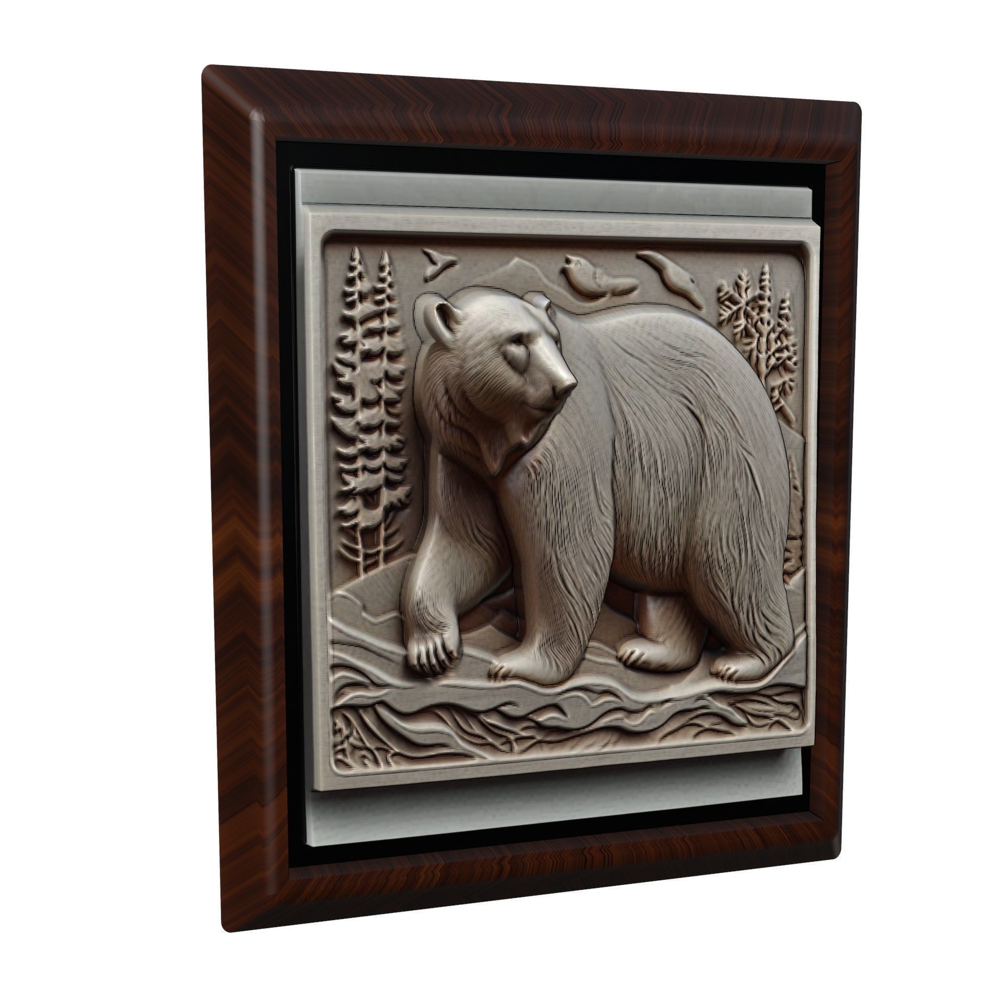 Polar Bear Animal 3D print model_1