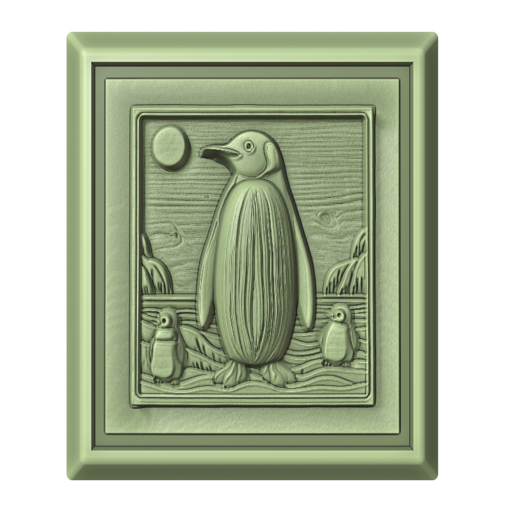 Penguin Animal 3D print model_2