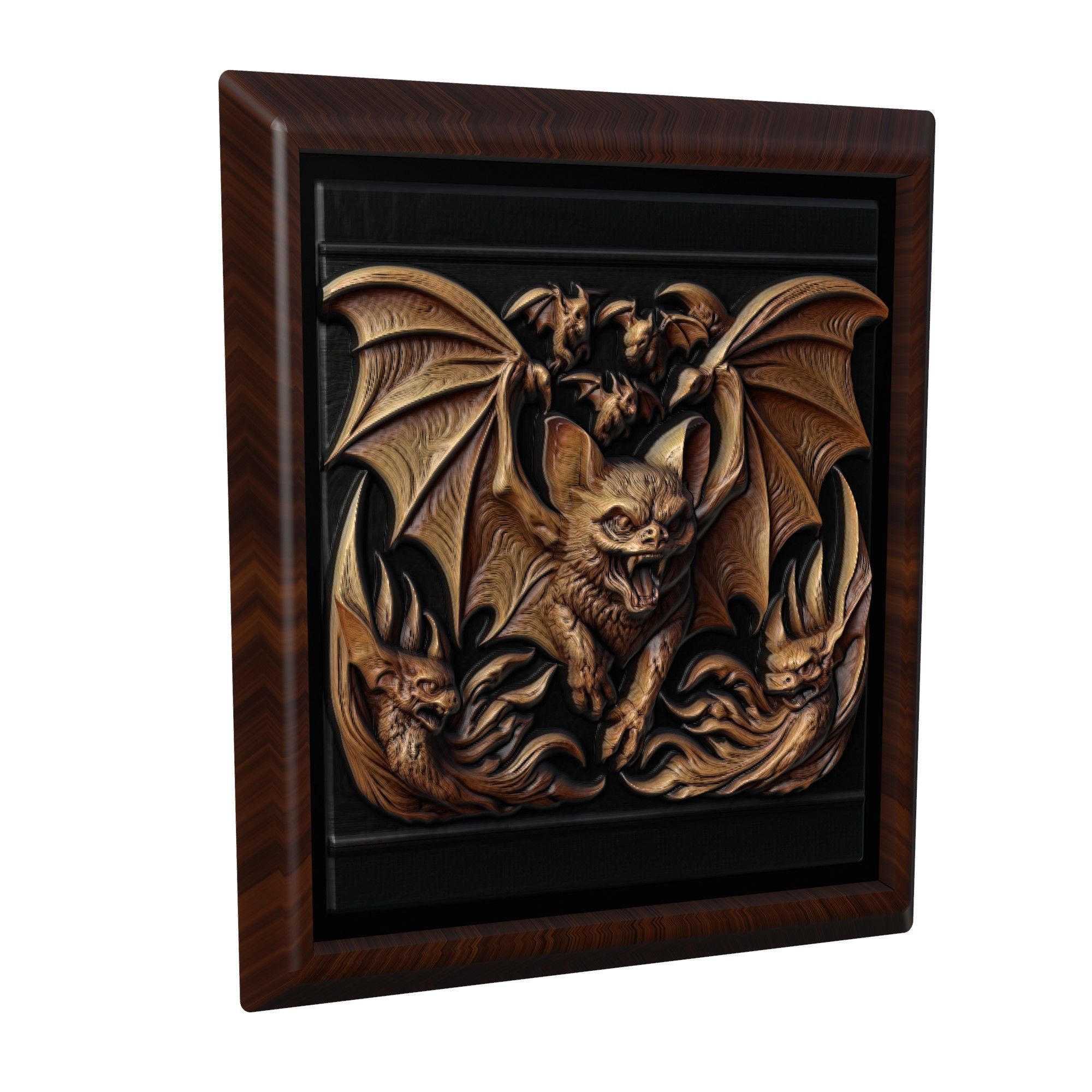 Bat Animal 3D print model_1