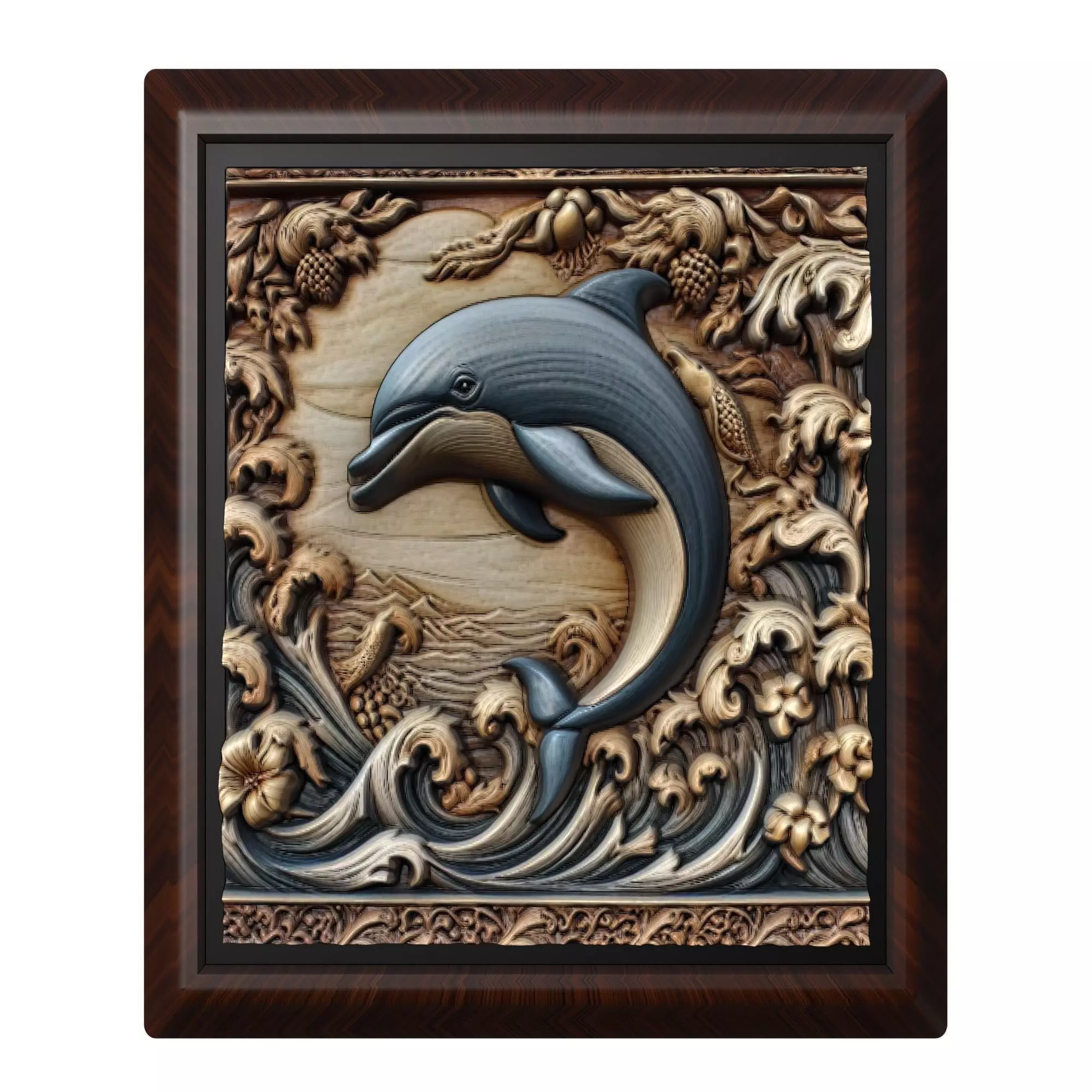 Dolphin Animal 3D print model_0